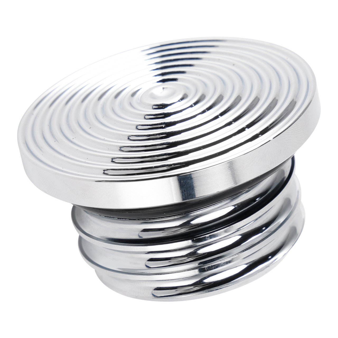 1992-2017 Dyna Models Aluminum Custom Fuel Tank Gas Cap Chrome Generic