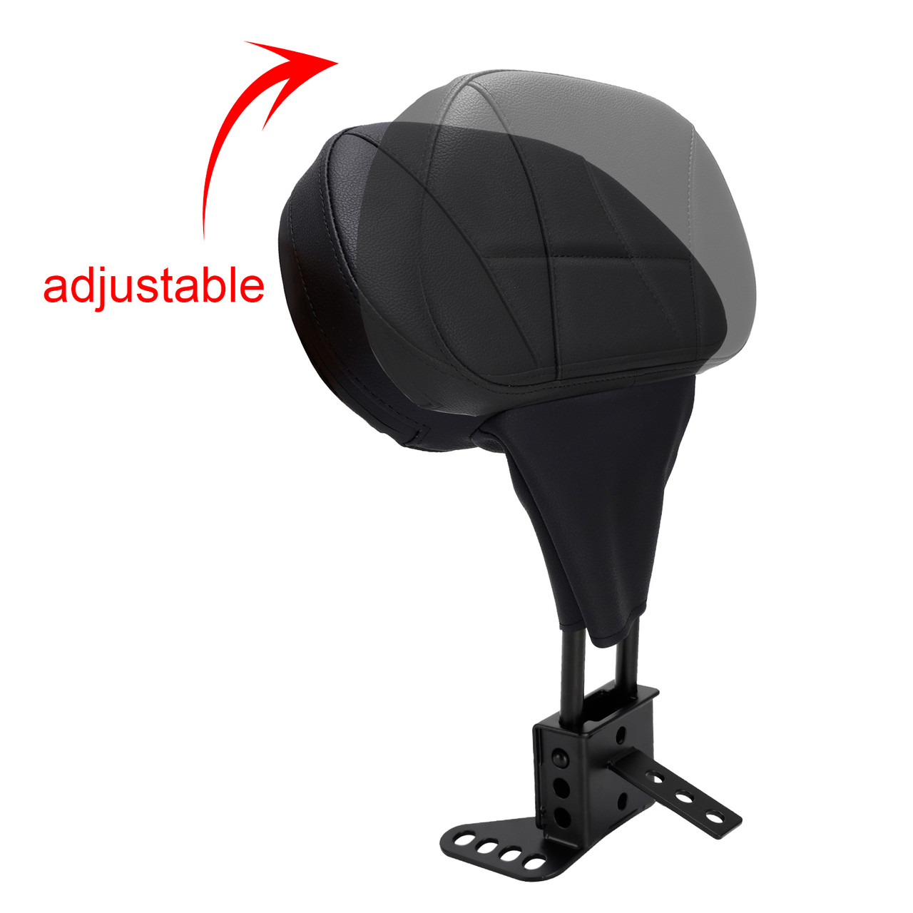 1988-2008 Touring Street Glide Electra Road Glide Road King Tri Glide Driver Sissy Bar Backrest Driver Backrest pad Wing pattern Generic