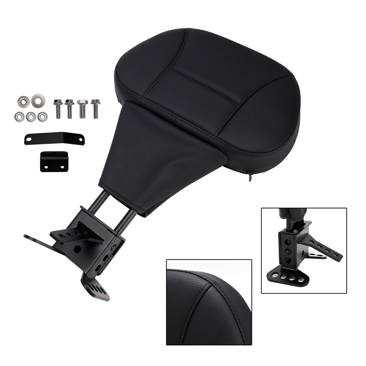 2009-2025 Touring Street Glide Electra Road Glide Road King Tri Glide Driver Sissy Bar Backrest Wing pattern Generic