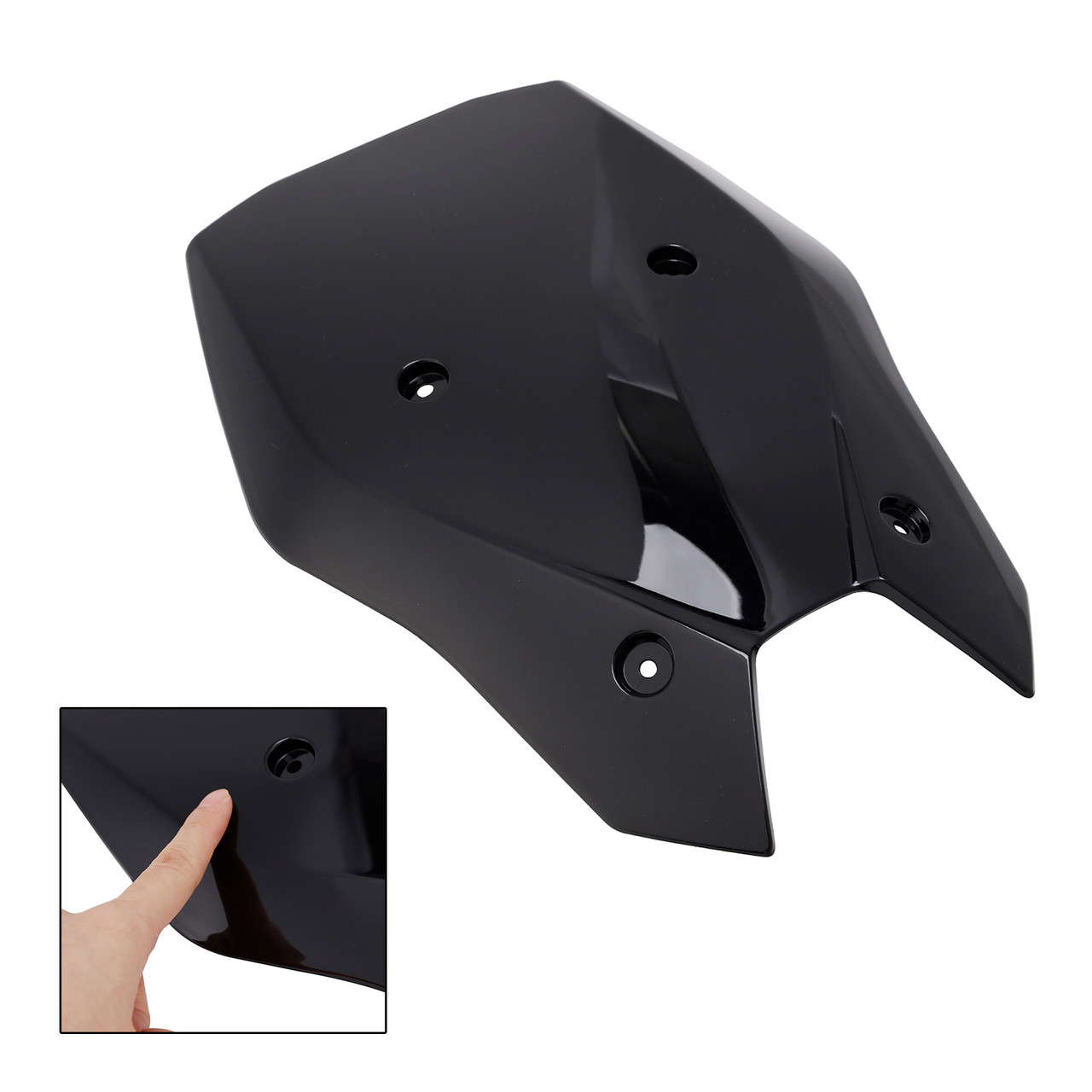 2025- Kawasaki Z900 Z 900 Windshield Windscreen Black Generic