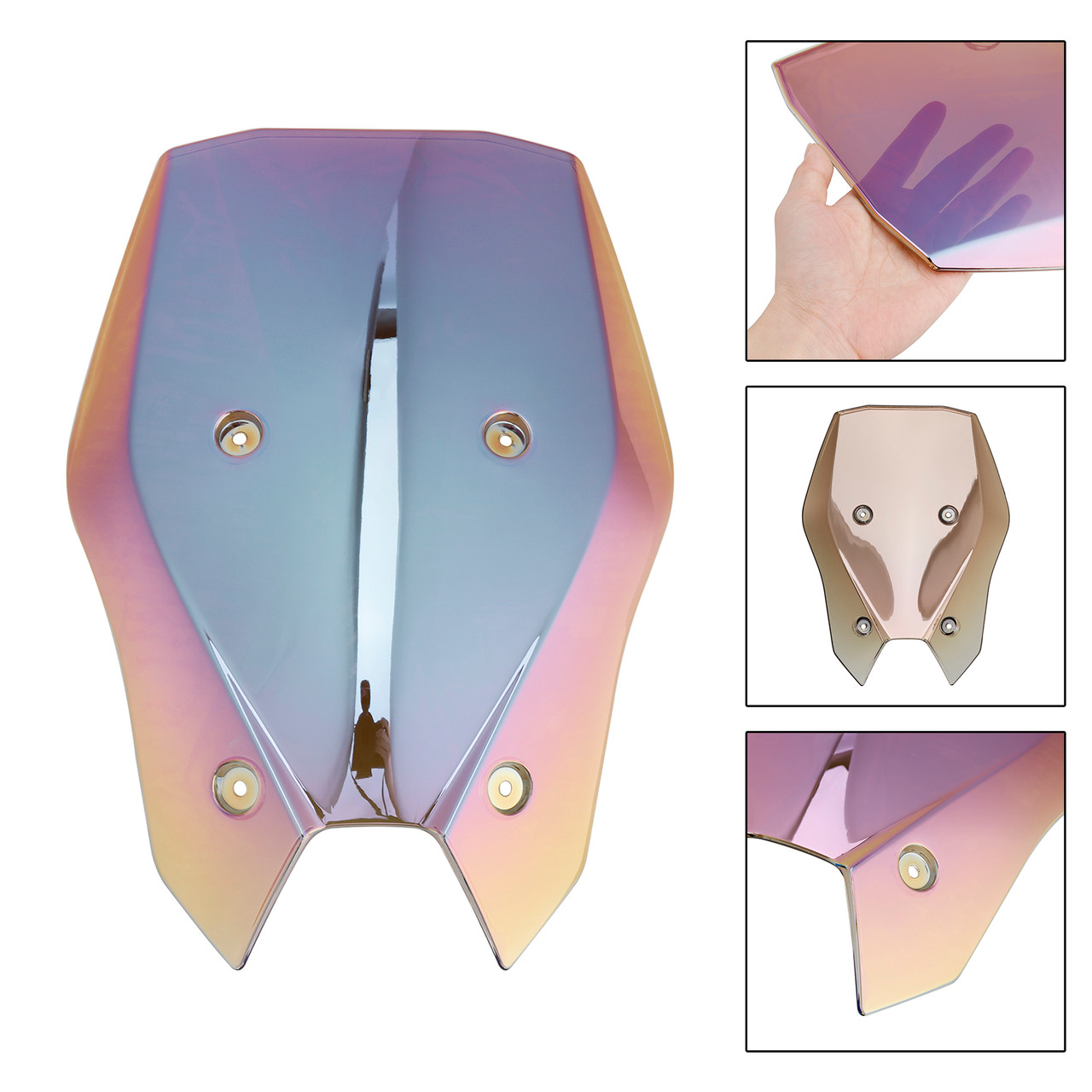 2025- Kawasaki Z900 Z 900 Windshield Windscreen White Iridium Generic