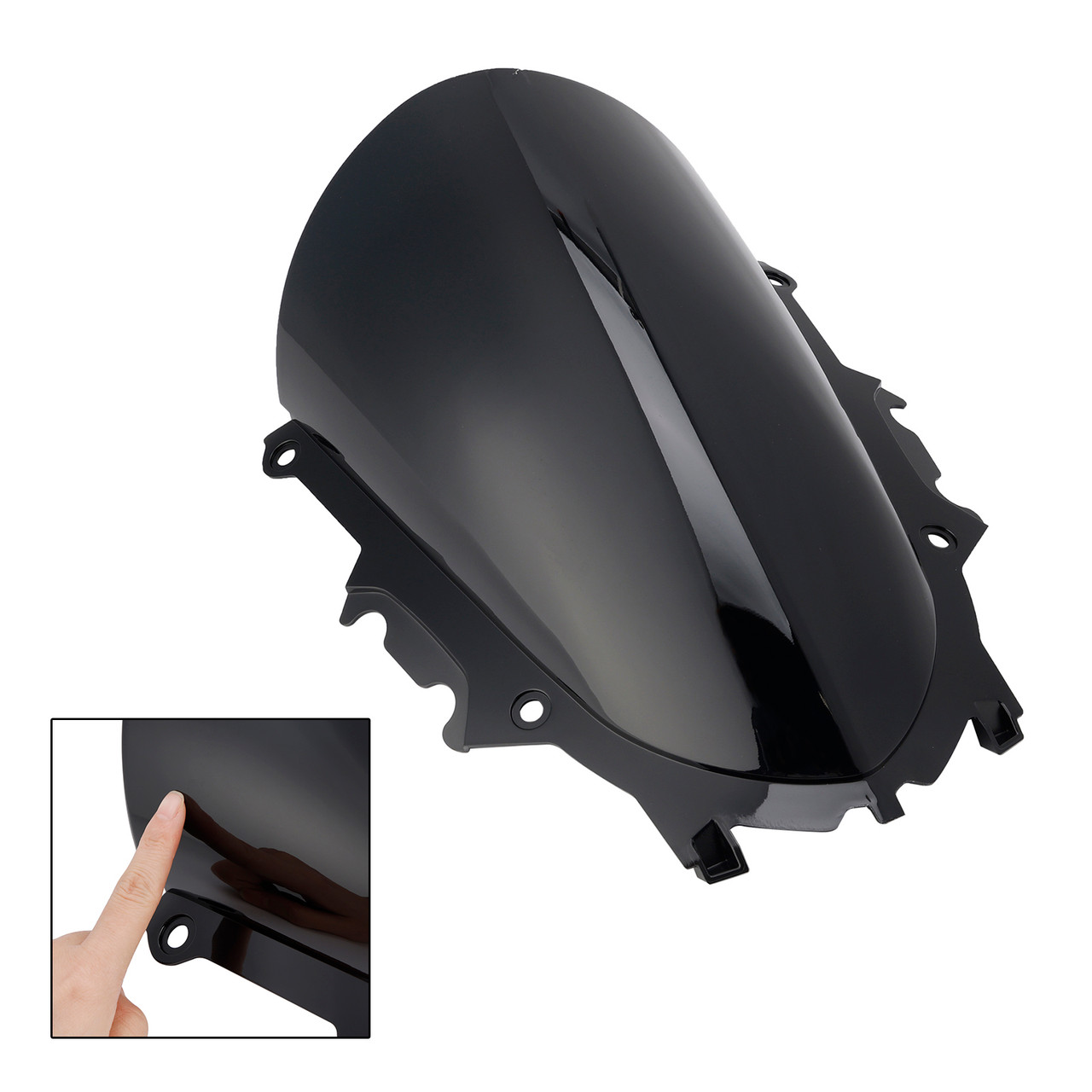 2025- Kawasaki Z900 Z 900 Windshield Windscreen White Iridium Generic