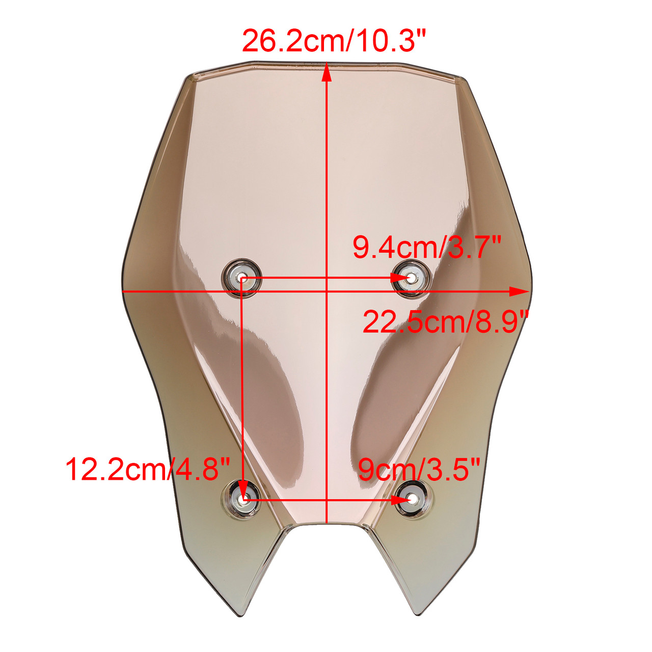 2025- Kawasaki Z900 Z 900 Windshield Windscreen White Iridium Generic