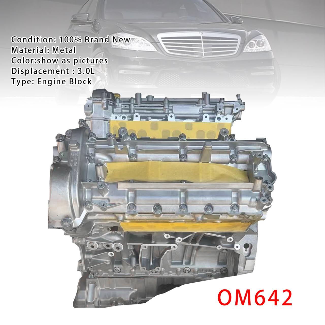 Engine Motor OM642 For Mercedes Freightliner Sprinter OM642 3.0L Diesel 10-2018
