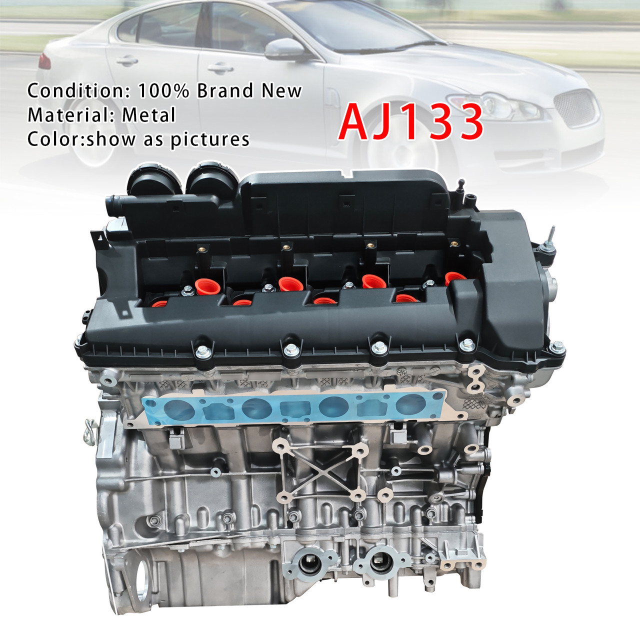 Engine Assembly AJ133 For Jaguar XJ Land Rover Range V8 5.0 L 2010-2017
