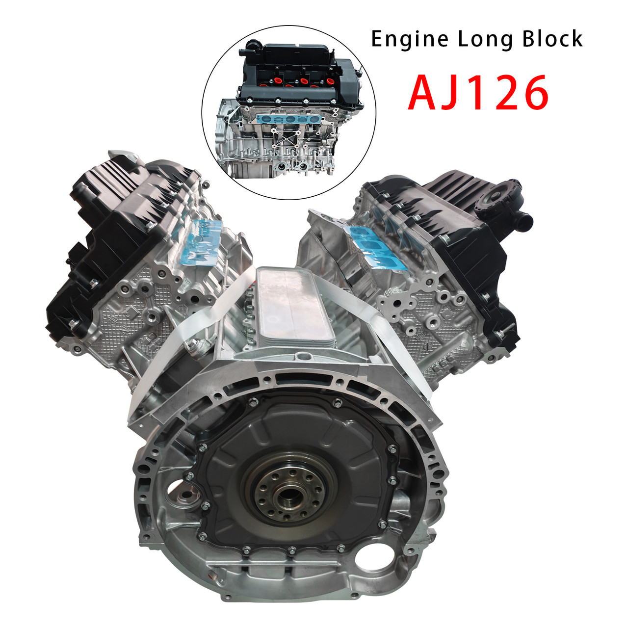 2015-2016 Jaugar XE X760 3.0L Brand New Long Engine Block Assy AJ126