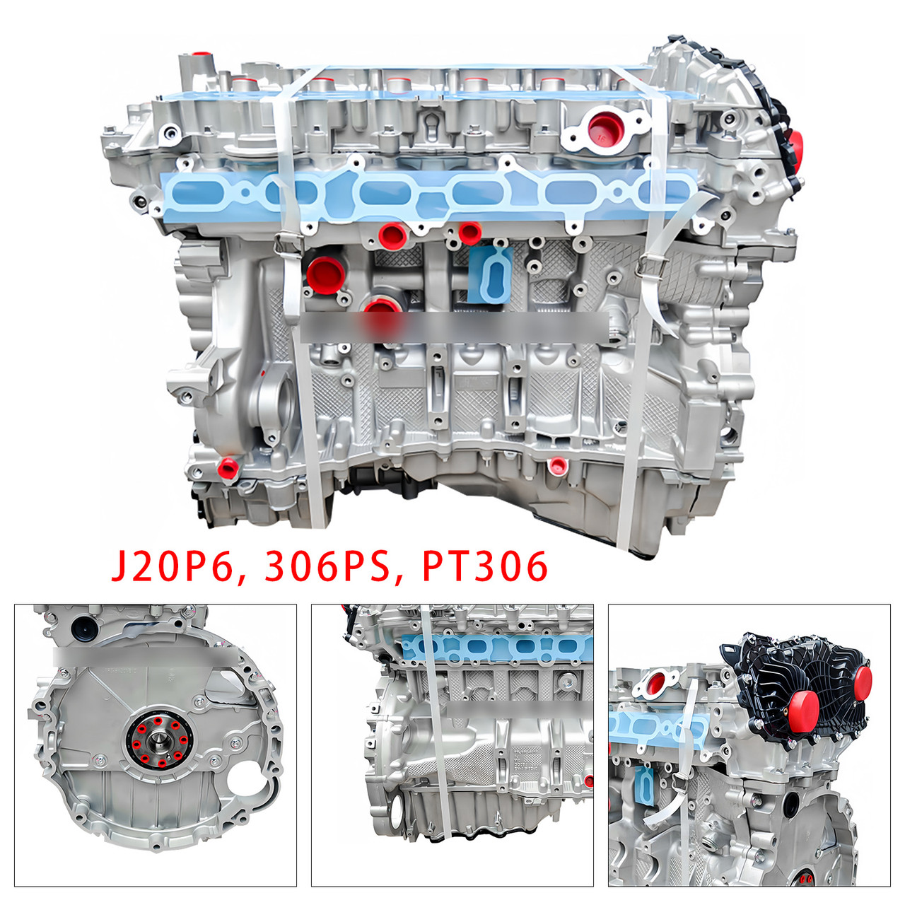 Engine Block AJ20P6 For Land Rover Range Rover P400 AJ20P6 306PS PT306 3.0L
