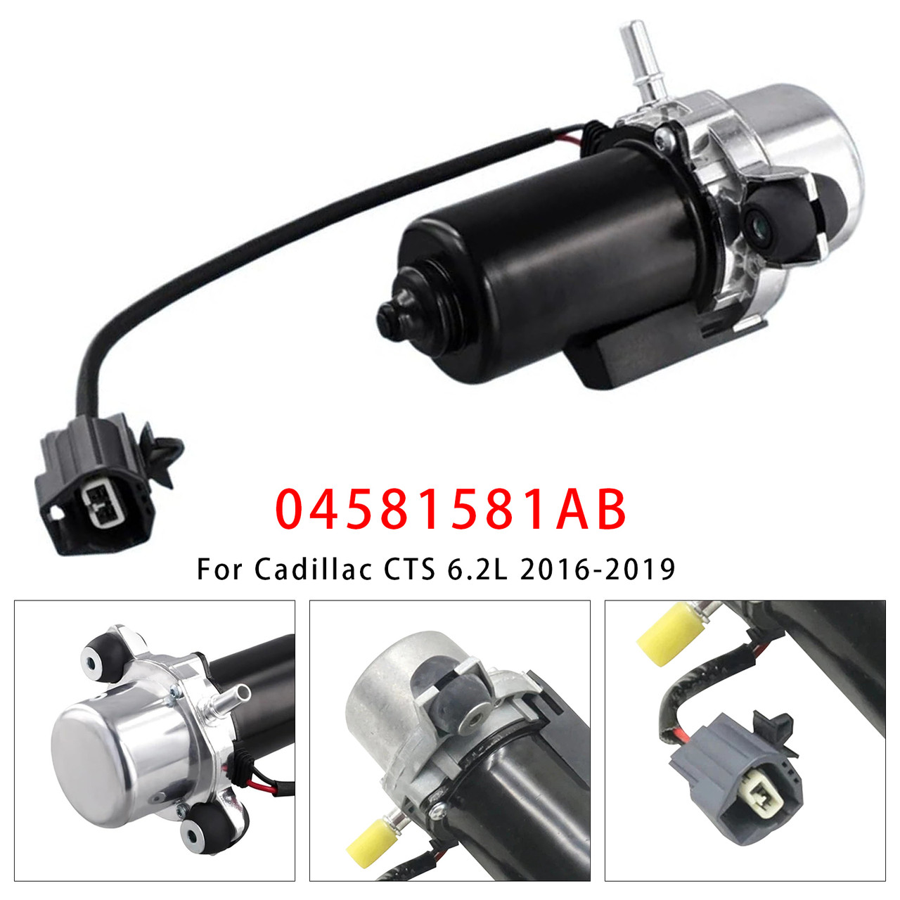 2016-2024 Chevrolet Camaro SS 6.2L Brake Booster Vacuum Pump 04581581AB Generic