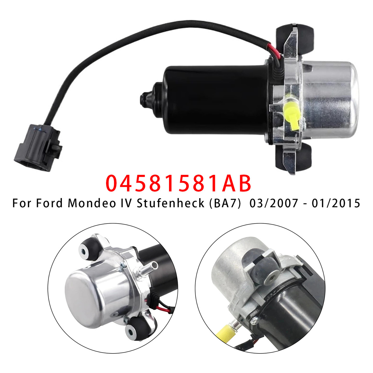 2016-2019 Cadillac CTS 6.2L Brake Booster Vacuum Pump 04581581AB Generic