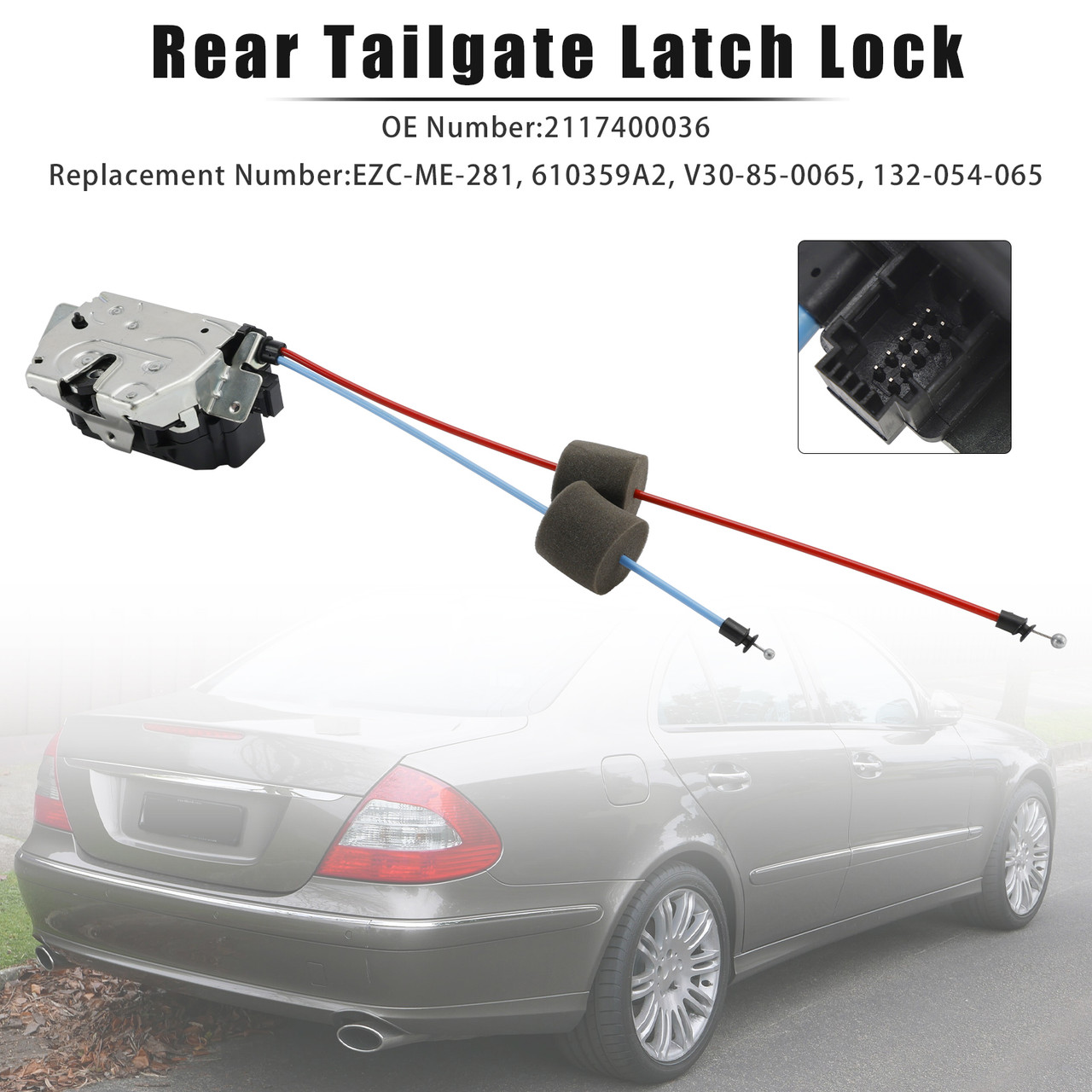 2003-2009 MERCEDES-BENZ E-CLASS T-MODEL (S211) Rear Tailgate Latch Lock 2117400036 Generic