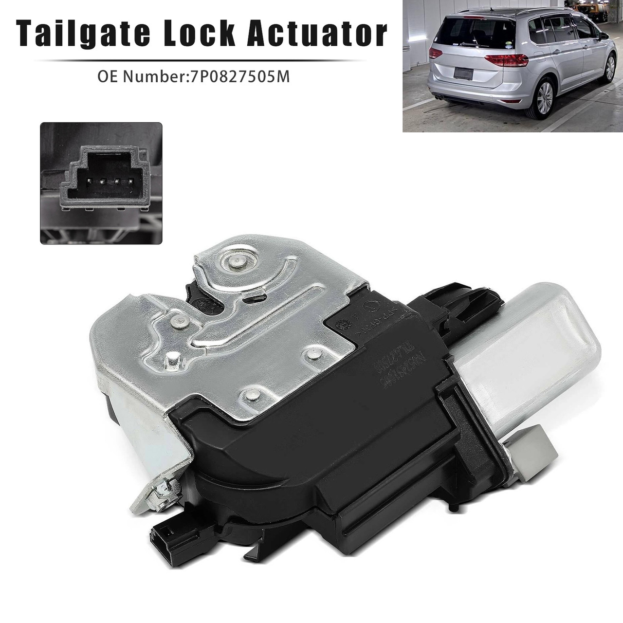 2010-2020 Seat Alhambra 710 711 Tailgate Lock Actuator 7P0827505M Generic