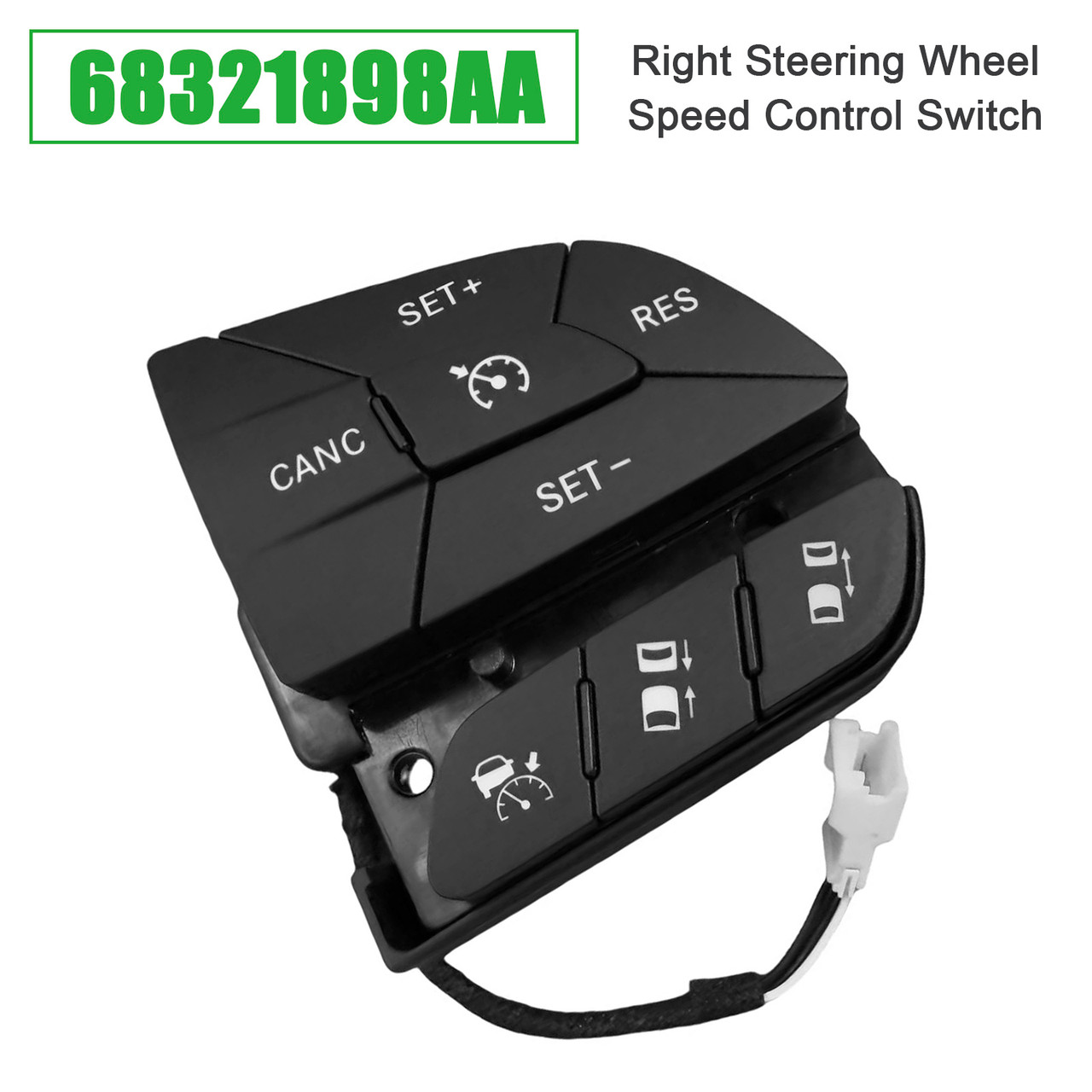 Right Steering Wheel Speed Control Switch for Challenger Charger 68321898AA