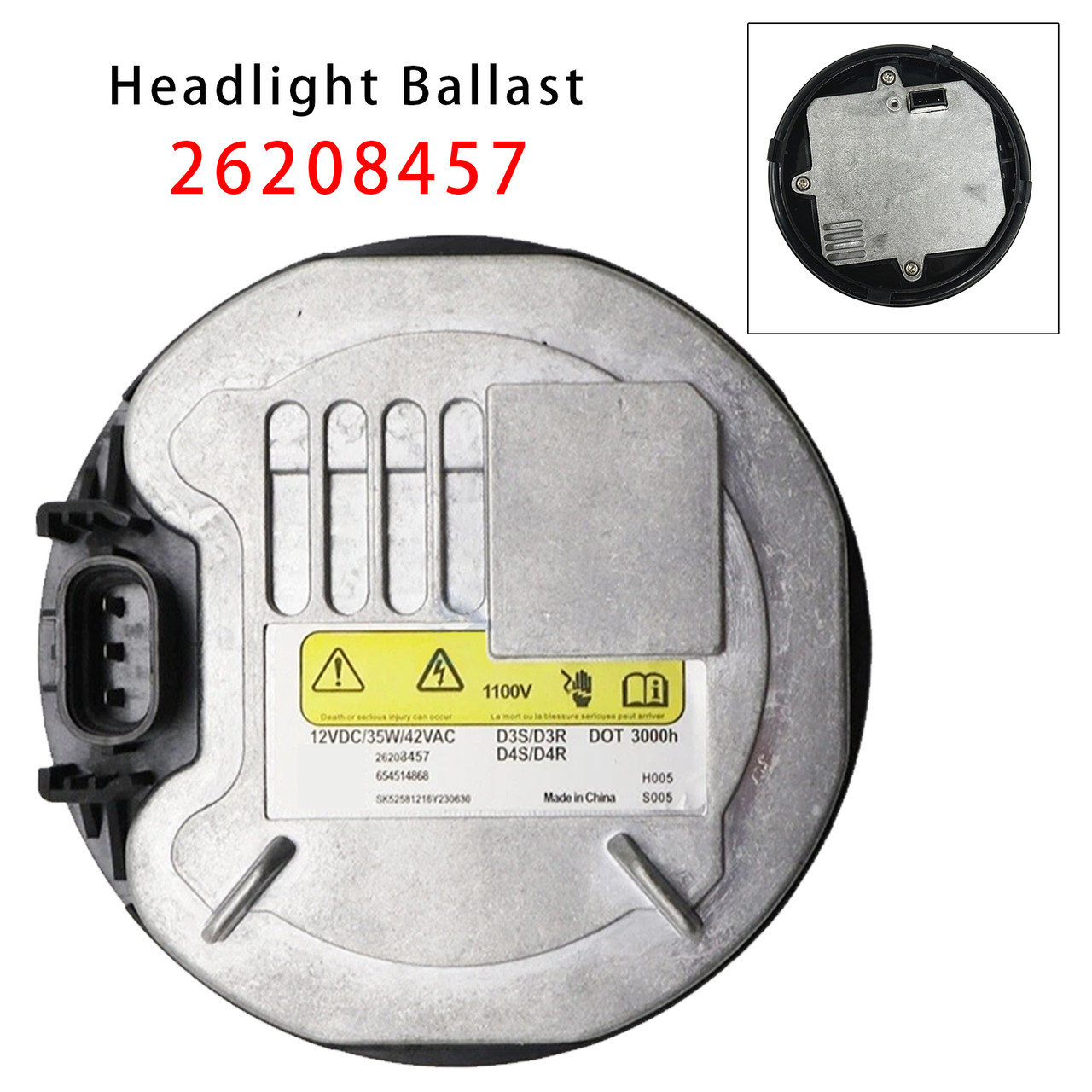 2009-2012 DB9 Xenon Ballast Control Unit 26208457 Generic