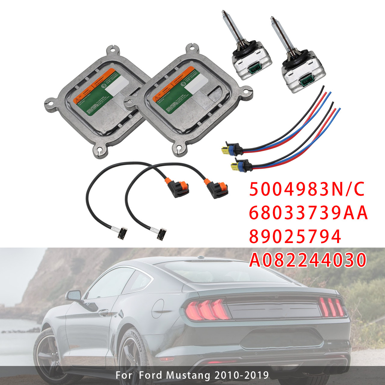 2009-2014 Ford F-150 Xenon Headlight Ballast HID Control Unit Module Kit 8A5Z-13C170-A Generic