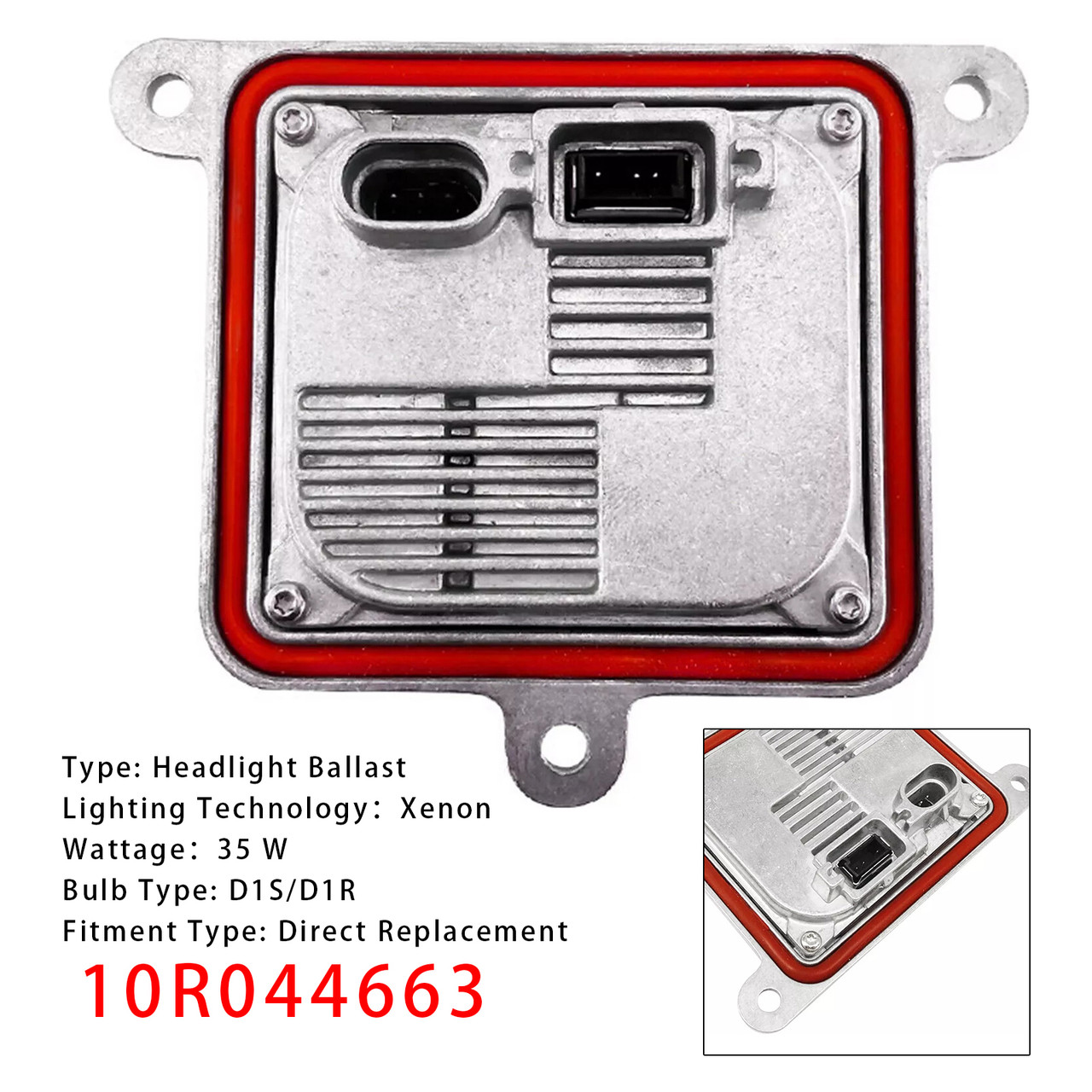 2012-2014 Land Rover Land Rover Range Rover Evoque D1S/D1R Xenon Ballast Control Module Unit 10R044663 Generic