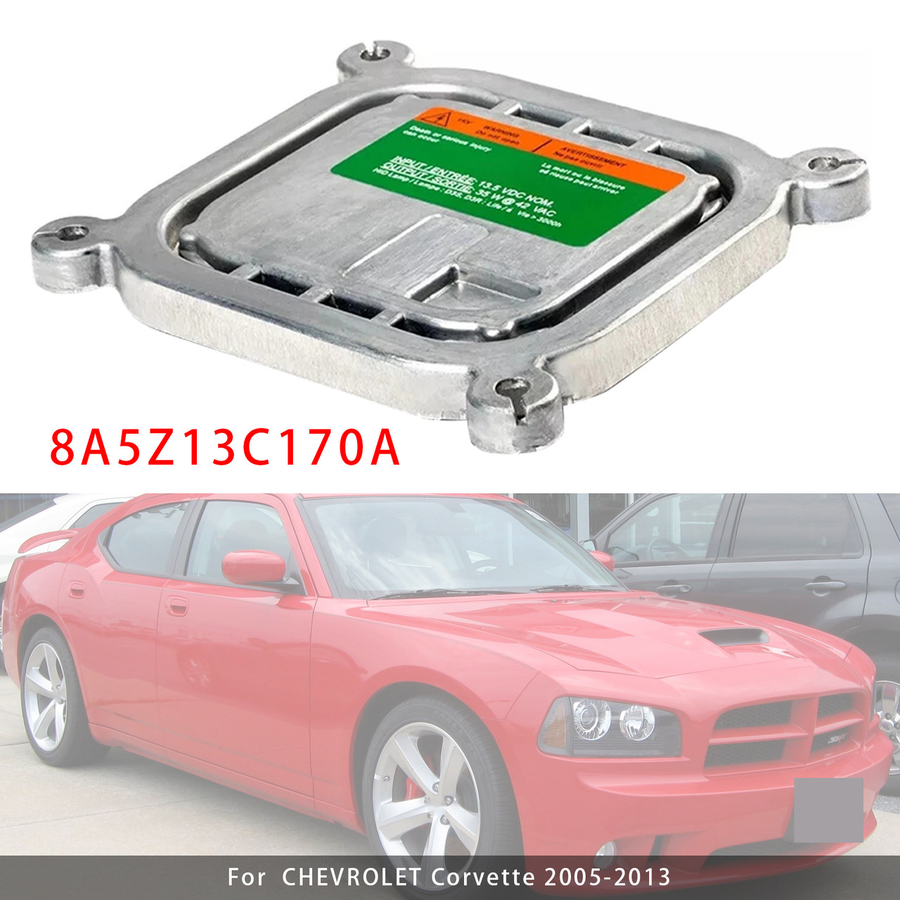 2010-2014 Lincoln Mark LT (Mexico) Xenon HID Ballast Control Unit Module 8A5Z13C170A Generic