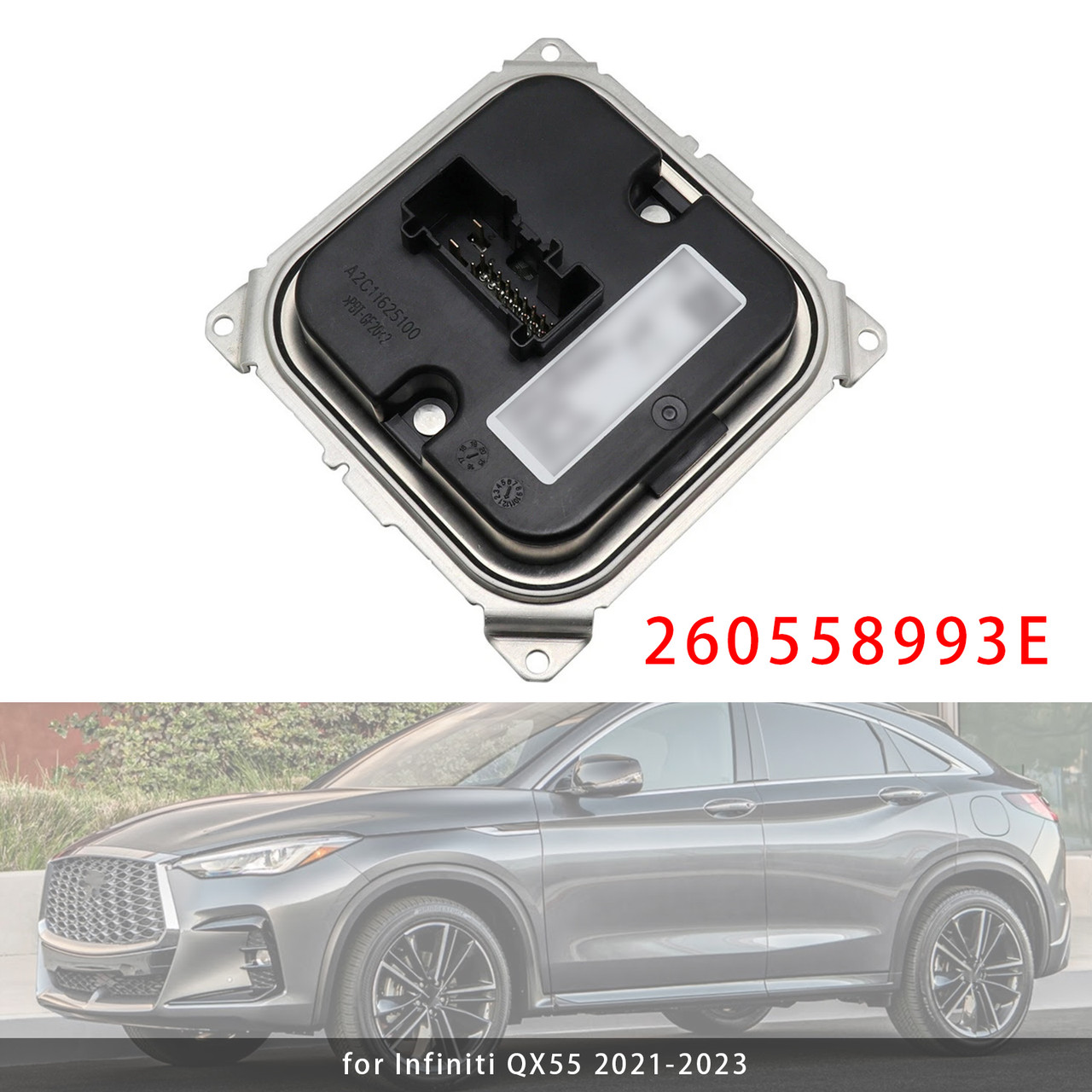 2019- Nissan Juke 2 MK2 LED Headlight Module Ballast Computer 260558993E Generic