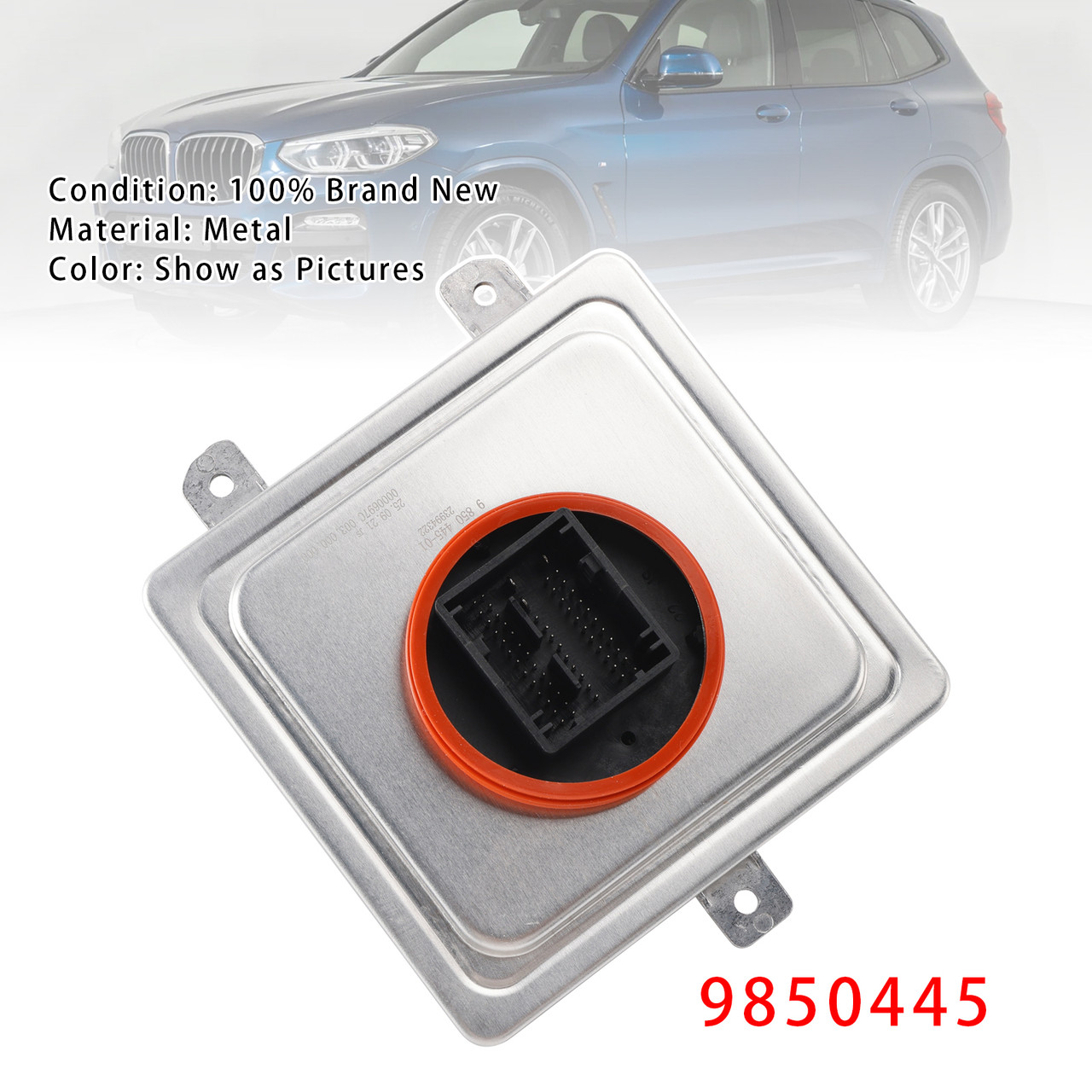 BMW G30 G31 G38 G32 iX3 X3 X4 G01 G02 Laser LED Headlight Control Unit 9850445 Generic