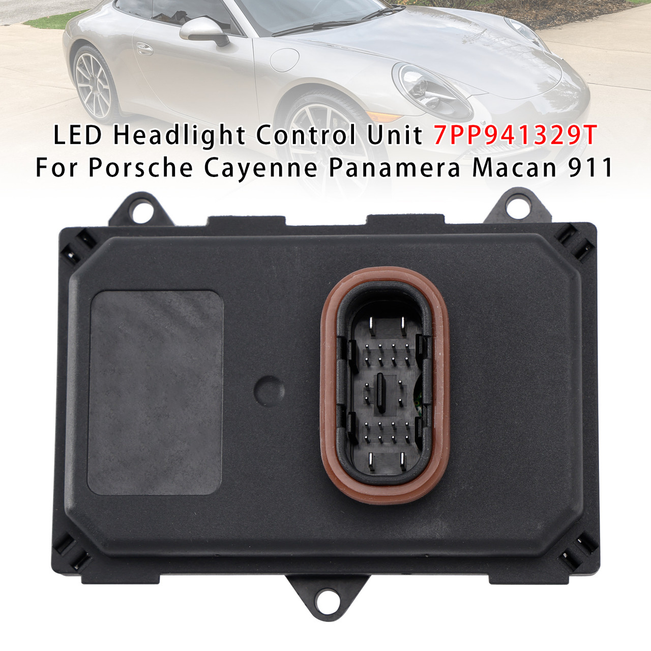 2012- Porsche 991 Turbo/ 991R GT3 LED Headlight Control Unit 7PP941329T Generic