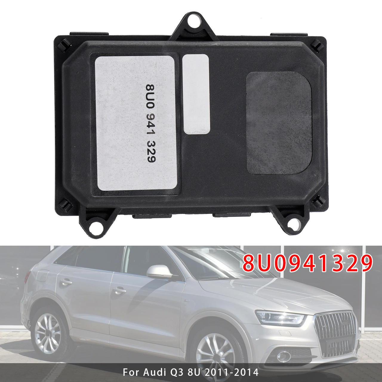 2010-2014 VW Touareg 7P5 Power Cornering Lights Module Ballast Control ASF 8U0941329 Generic