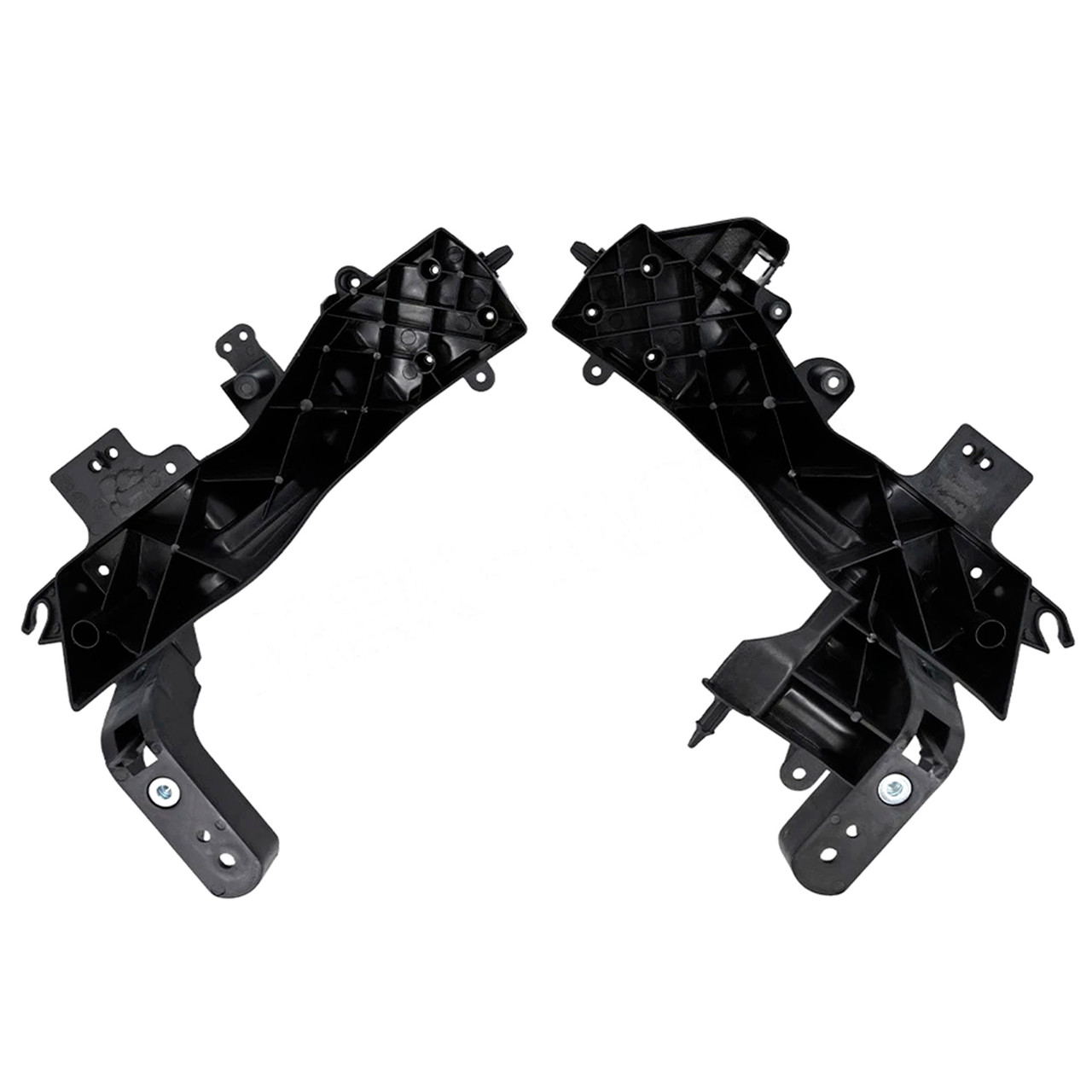 2014-2016 Jeep Grand Cherokee Headlight Support Bracket Pair Left+Right 68223399AA 68223400AA Generic