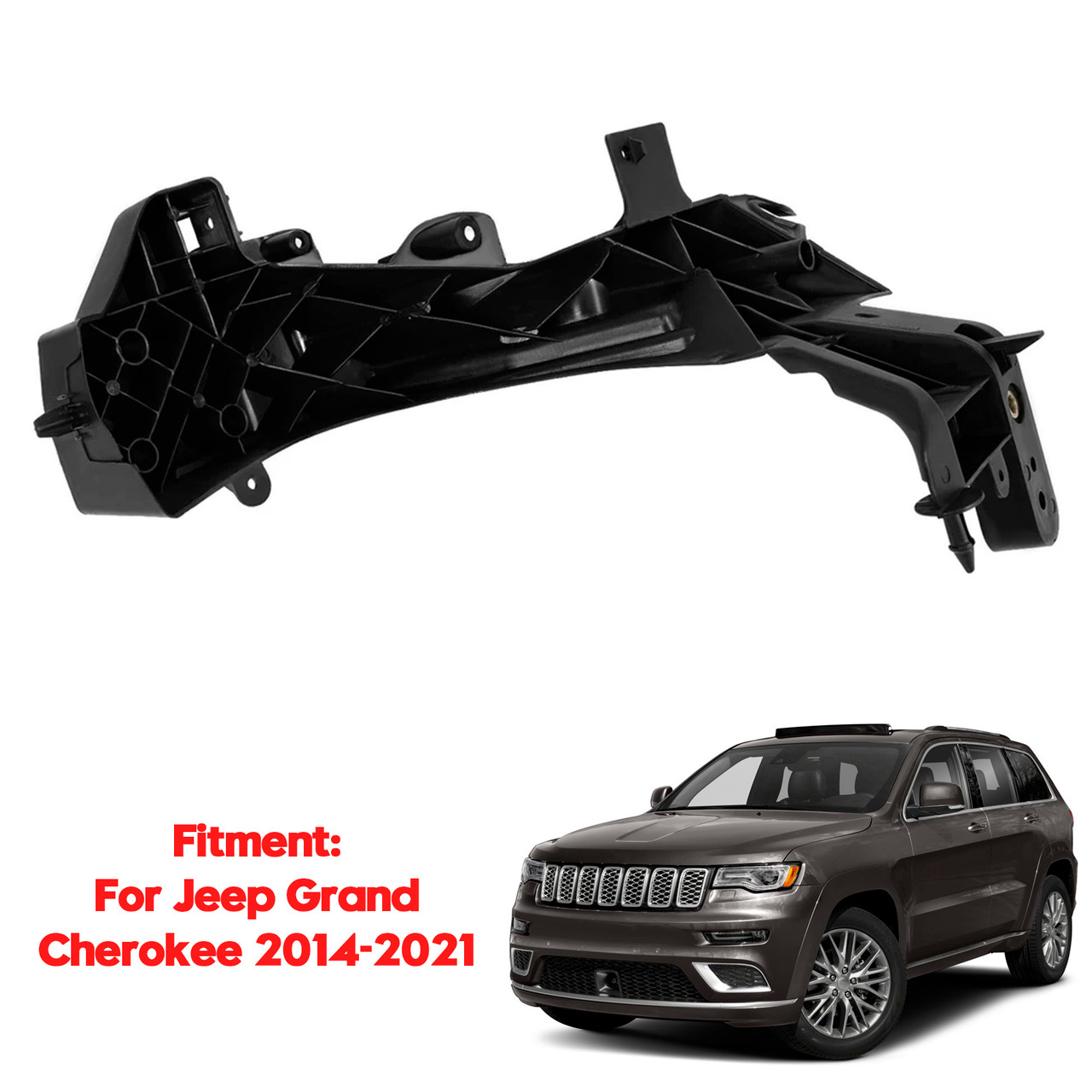 2014-2021 Jeep Grand Cherokee Headlight Bracket Left Side 68223399AA Generic