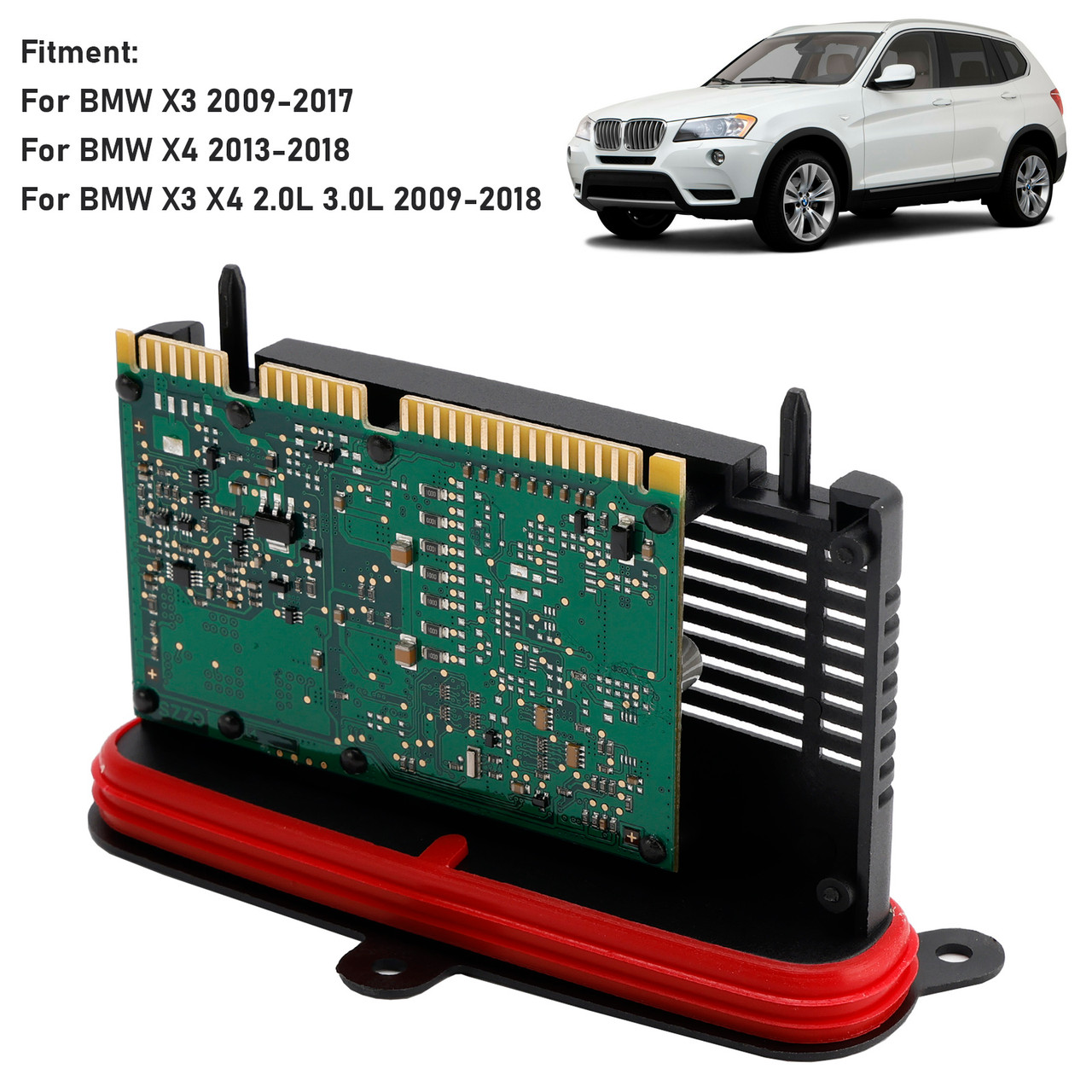 2009-2017 BMW X3 Xenon Headlight Driver Control Module 63117316151 Generic