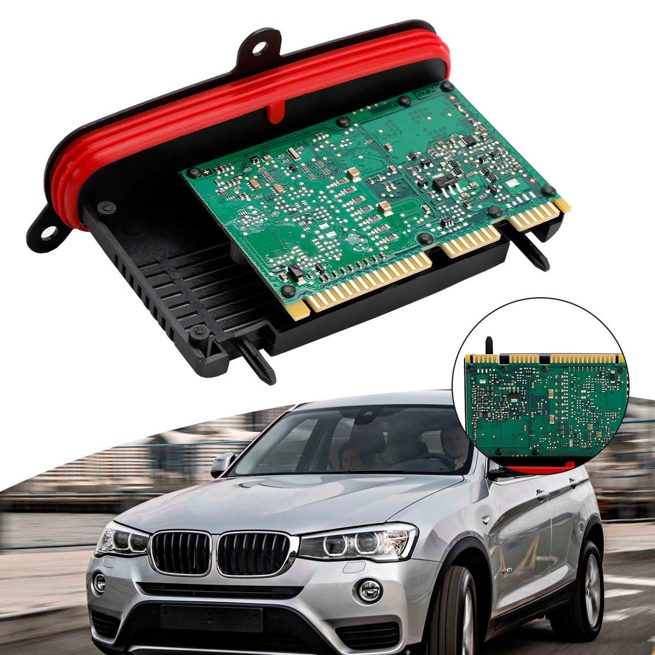 2009-2018 BMW X3 X4 2.0L 3.0L Xenon Headlight Driver Control Module 63117316151 Generic