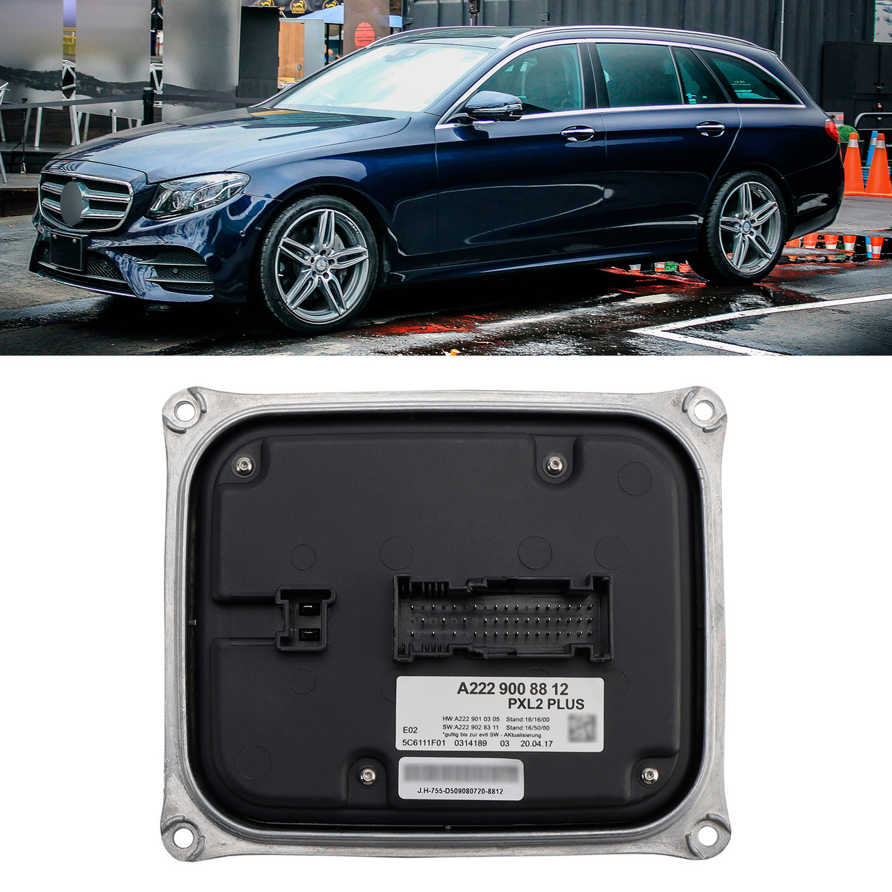 2017- Mercedes Benz E/S Class W222/W213/W238 Headlight Ballast Control Module A2229008812 Generic
