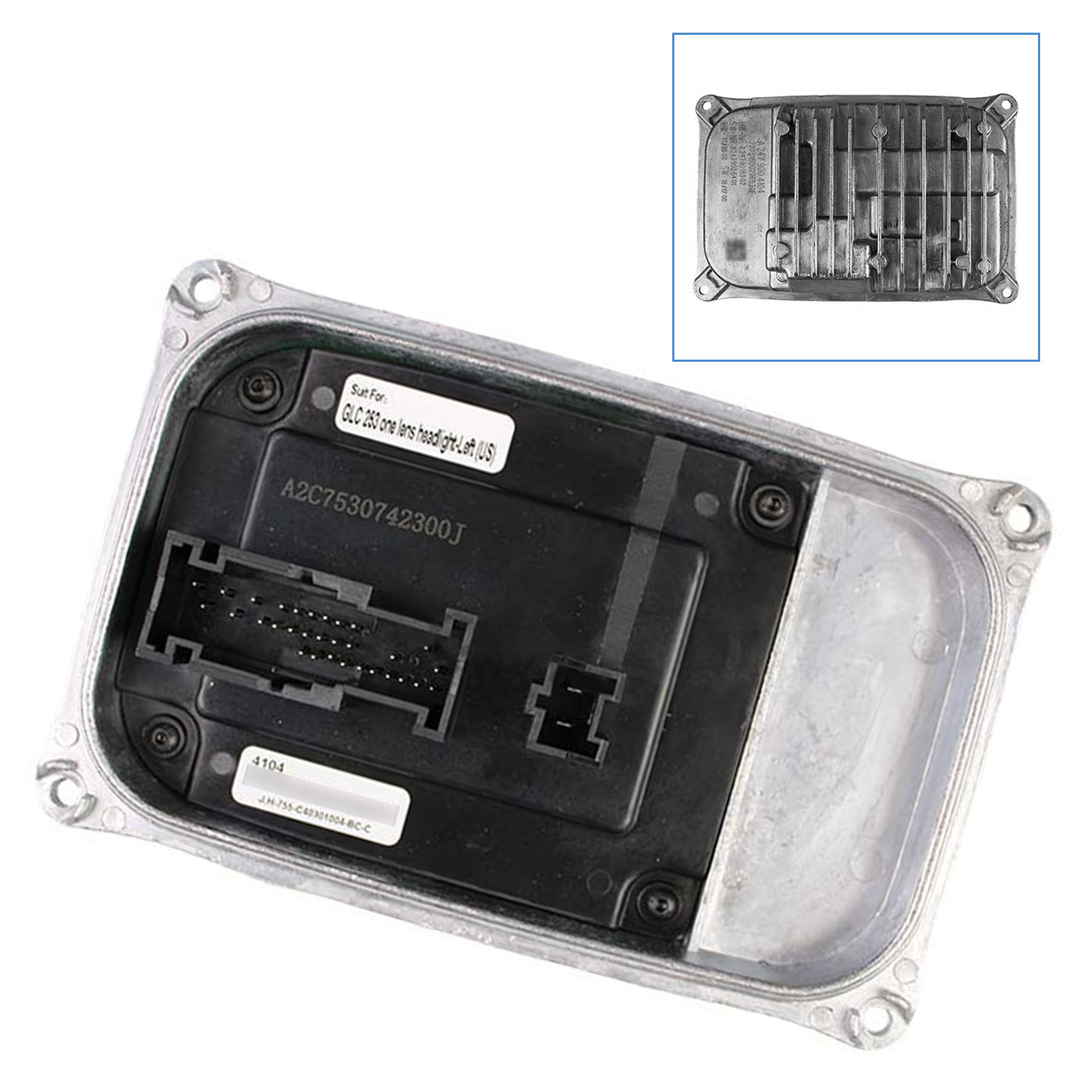 2020-2023 MERCEDES BENZ W205/W253/W247/W167/W117/W238 Left Headlight Driver Control Module A2479004104 Generic