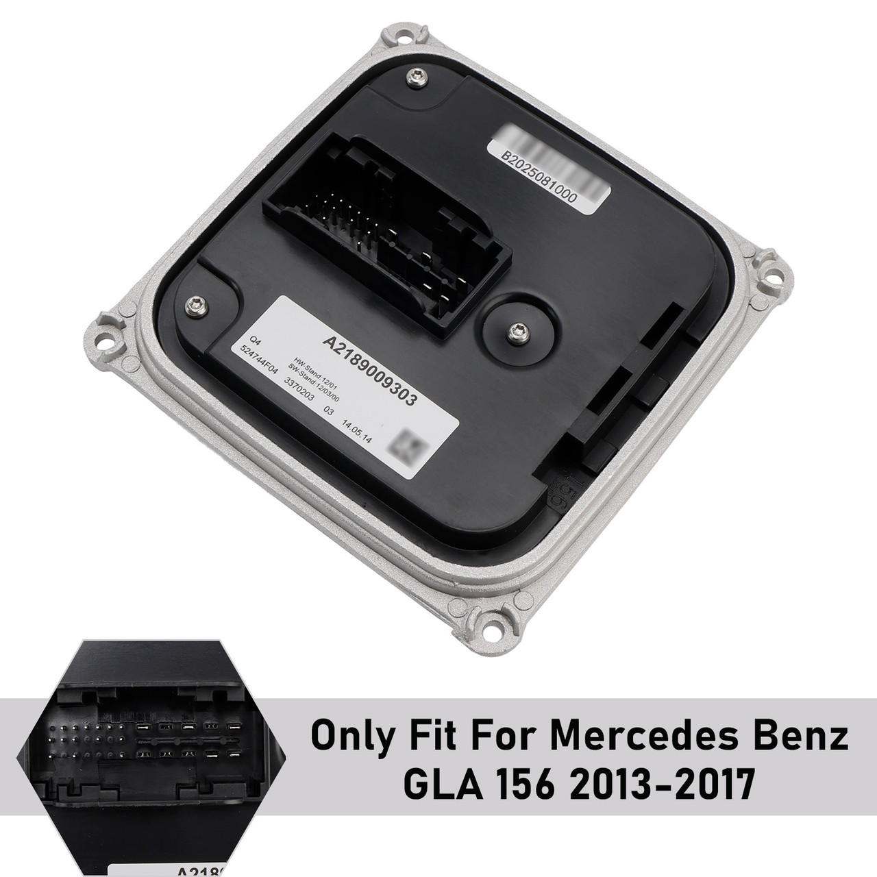 2013-2017 Mercedes Benz GLA 156 Headlight Ballast Control Module A2189009303 Generic