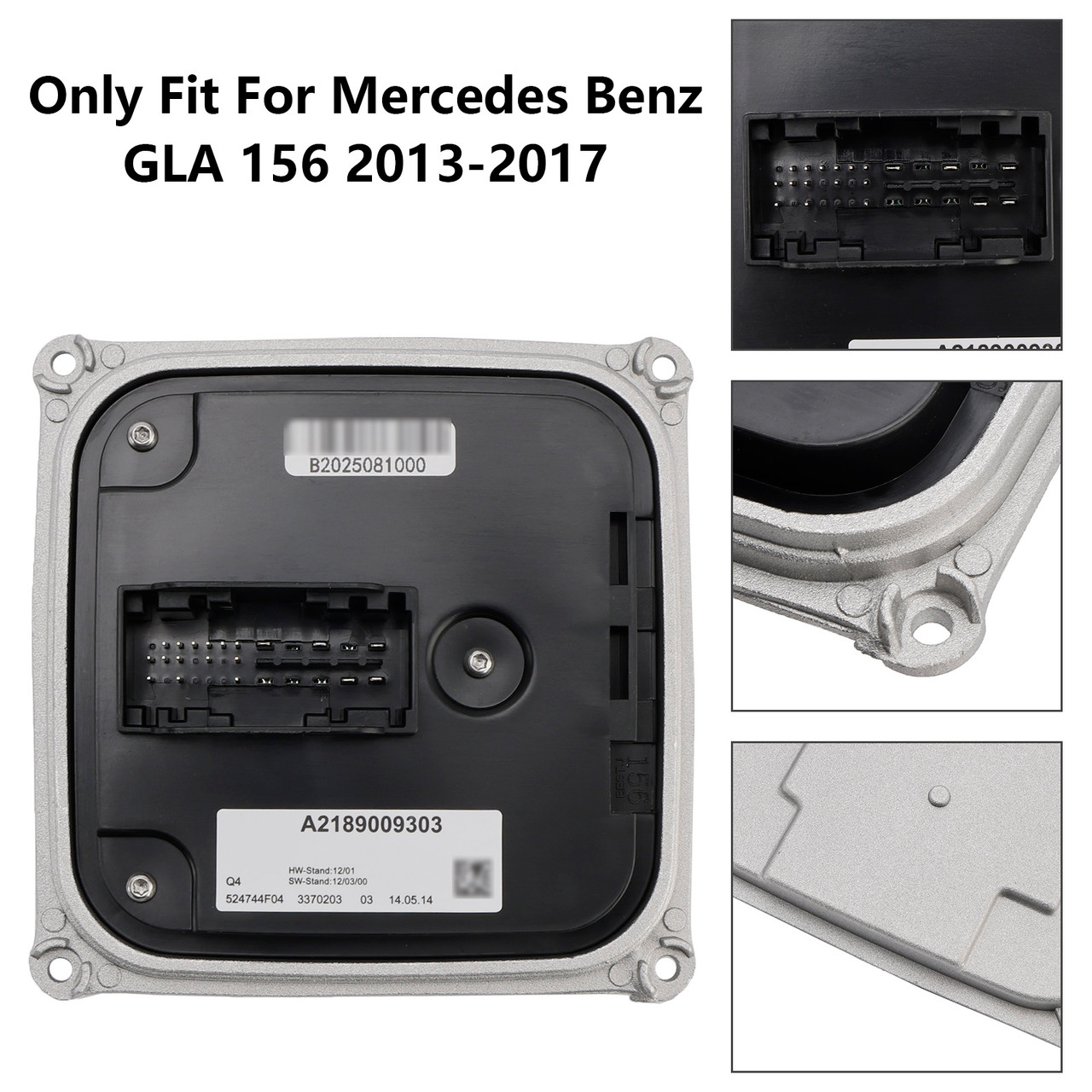 2013-2017 Mercedes Benz GLA 156 Headlight Ballast Control Module A2189009303 Generic