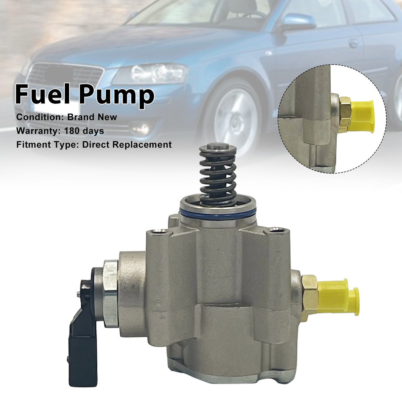 VW EOS GOLF JETTA PASSAT High Pressure Fuel Pump 03C127025R Generic