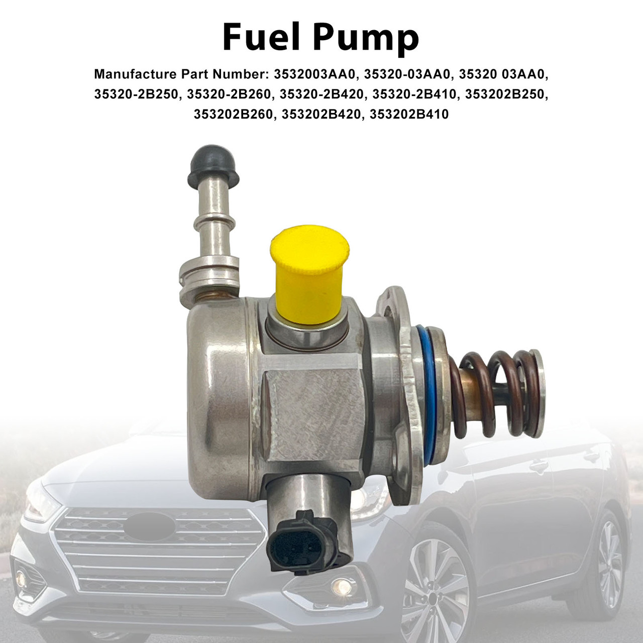 2018-2019 Hyundai Sonata High Pressure Fuel Pump 35320-2B250 Generic