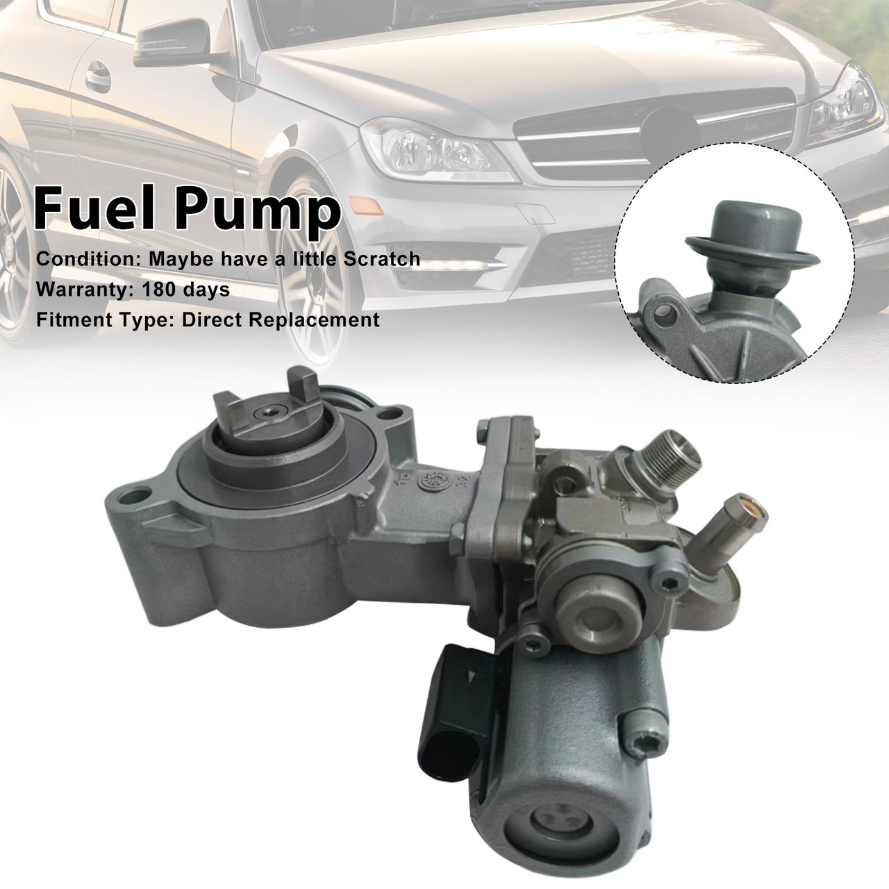 2012-2015 MERCEDES-BENZ C250 1.8L L4 High Pressure Fuel Pump A2710703501 Generic