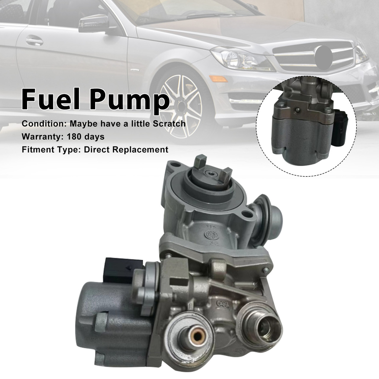 2012-2015 MERCEDES-BENZ C250 1.8L L4 High Pressure Fuel Pump A2710703501 Generic