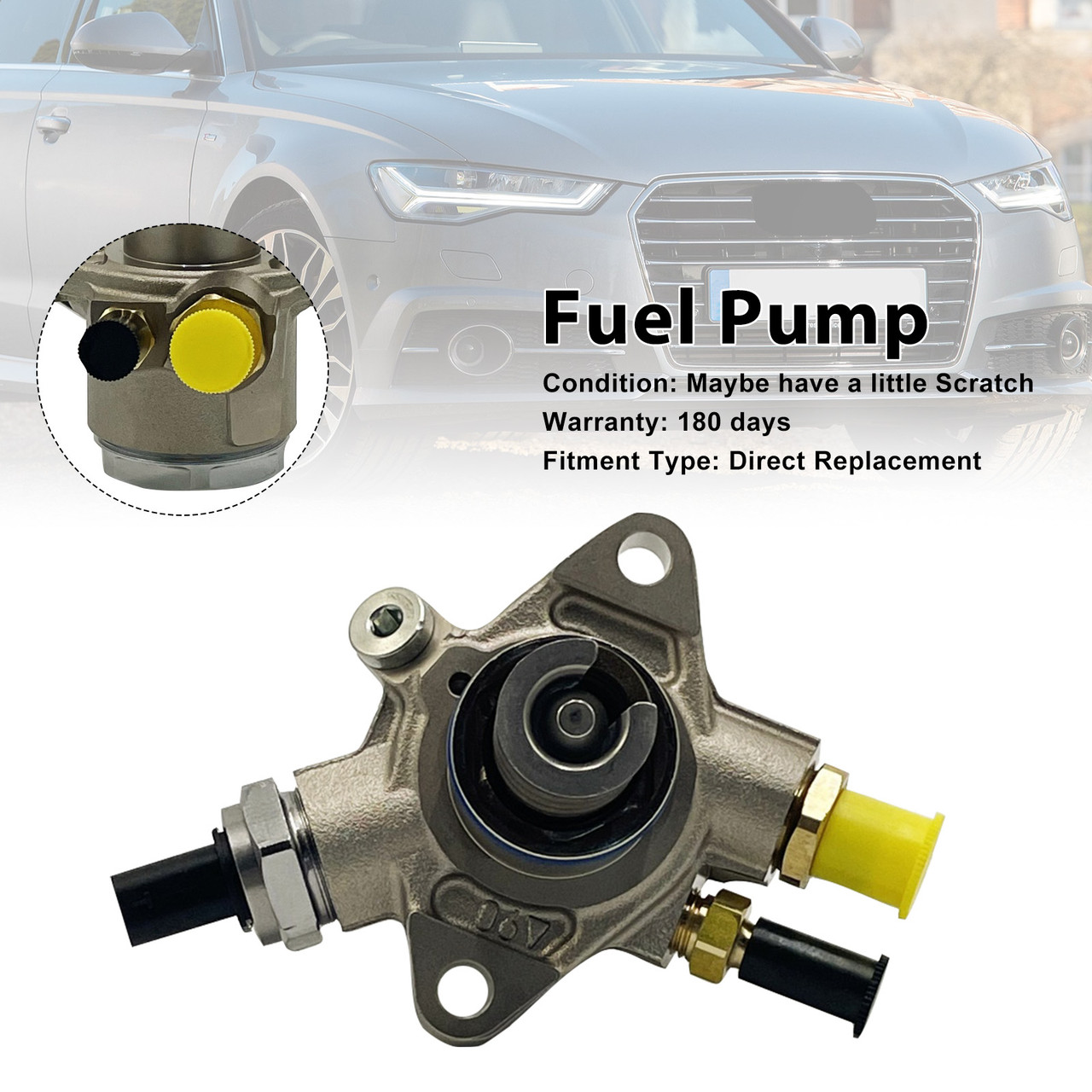 2012-2018 Audi A6 S6 High Pressure Fuel Pump 079127025 Generic