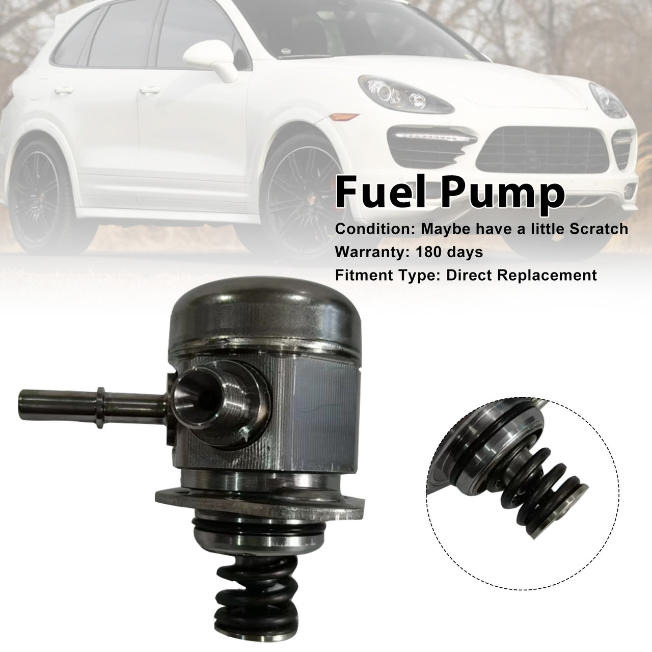 2014-2015 Porsche Cayenne (92A) High Pressure Fuel Pump 94611031560 Generic