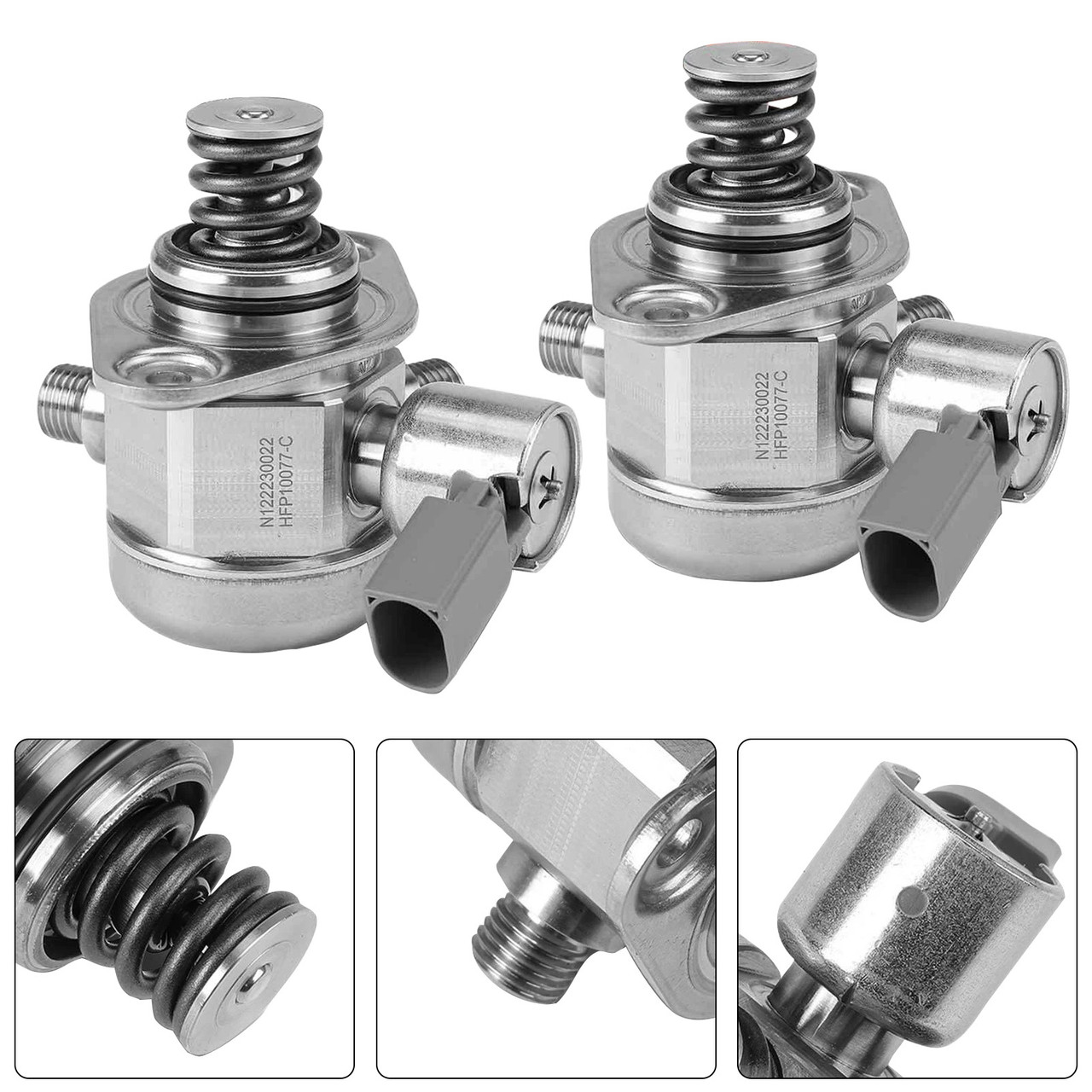 2011-2015 BMW Alpina B6 B7 B7L 2PCS High Pressure Fuel Pump 13517595339 Generic