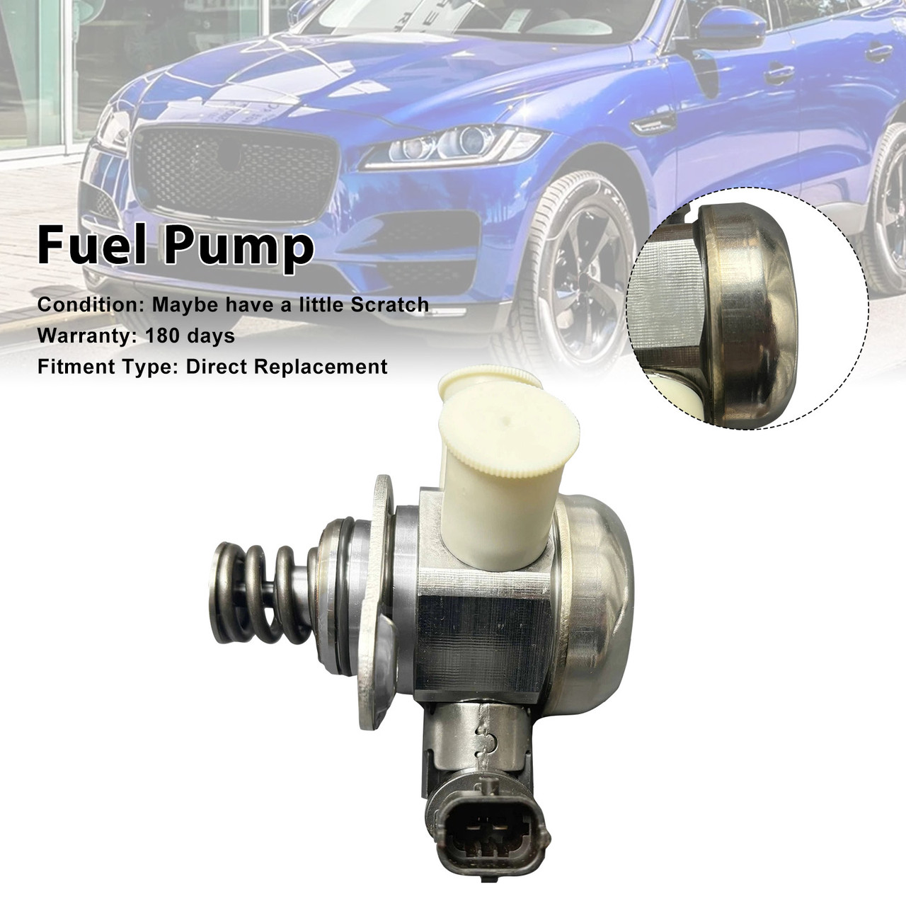 Jaguar F-Type High Pressure Fuel Pump H4P3-9D376-AB Generic