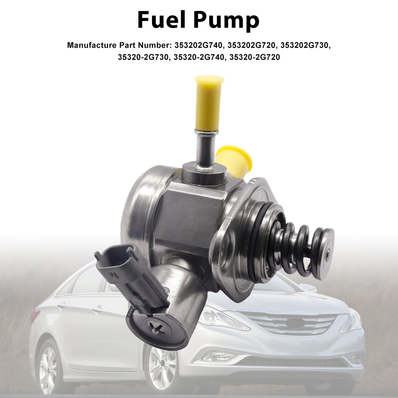 2011-2015 KIA Optima 2.0L 2.4L High Pressure Fuel Pump 353202G730 Generic