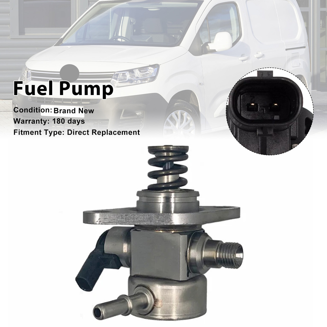 2015- Citroen DS DS3 DS4 DS7 High Pressure Petrol Fuel Pump 9807550080 Generic