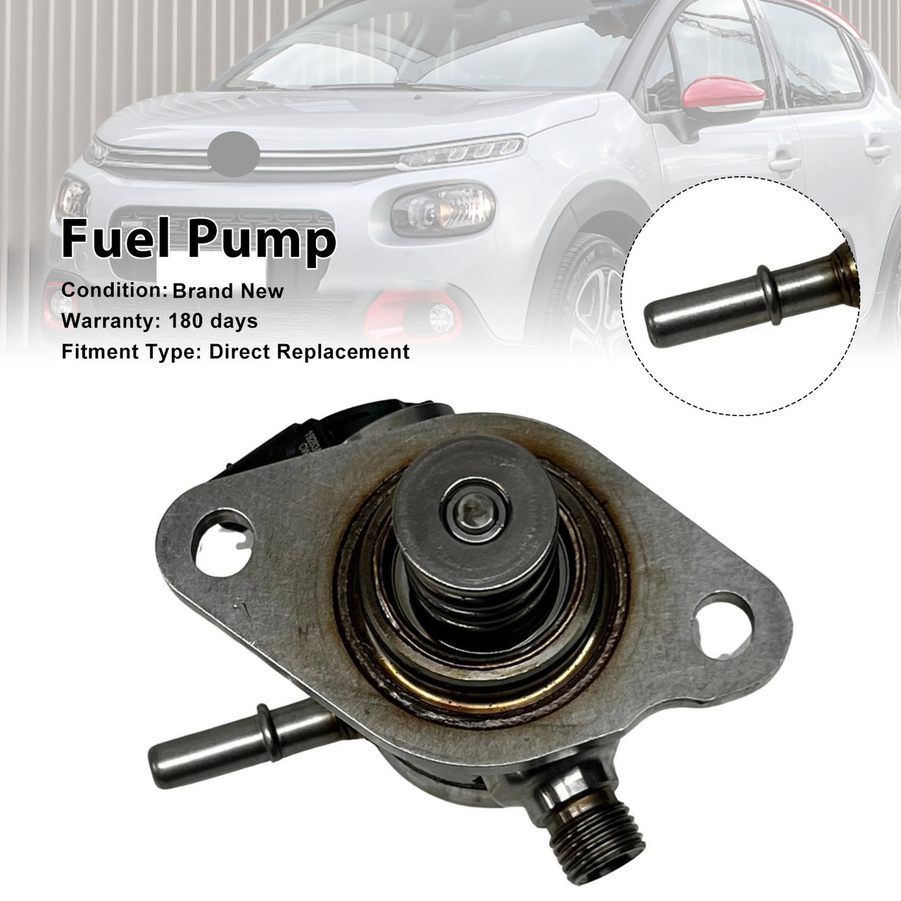 2017-2023 Vauxhall Opel Crossland X High Pressure Fuel Pump 9812133780 Generic