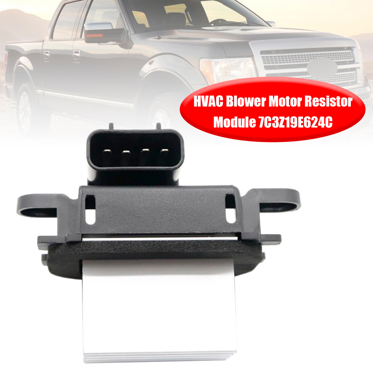 2007-2016 Lincoln MKS MKT Navigator HVAC Blower Motor Resistor Module 7C3Z19E624C Generic