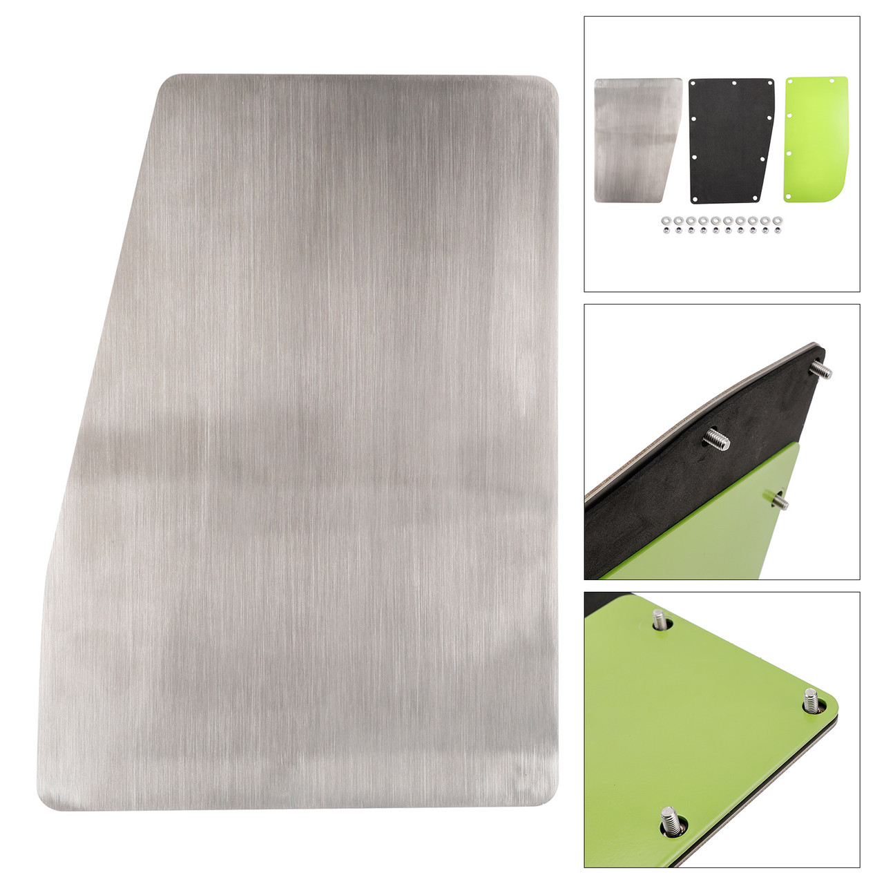 2012- Ford Transit Custom Left Sliding Door Theft Shield Security Guard Plate Kit Generic