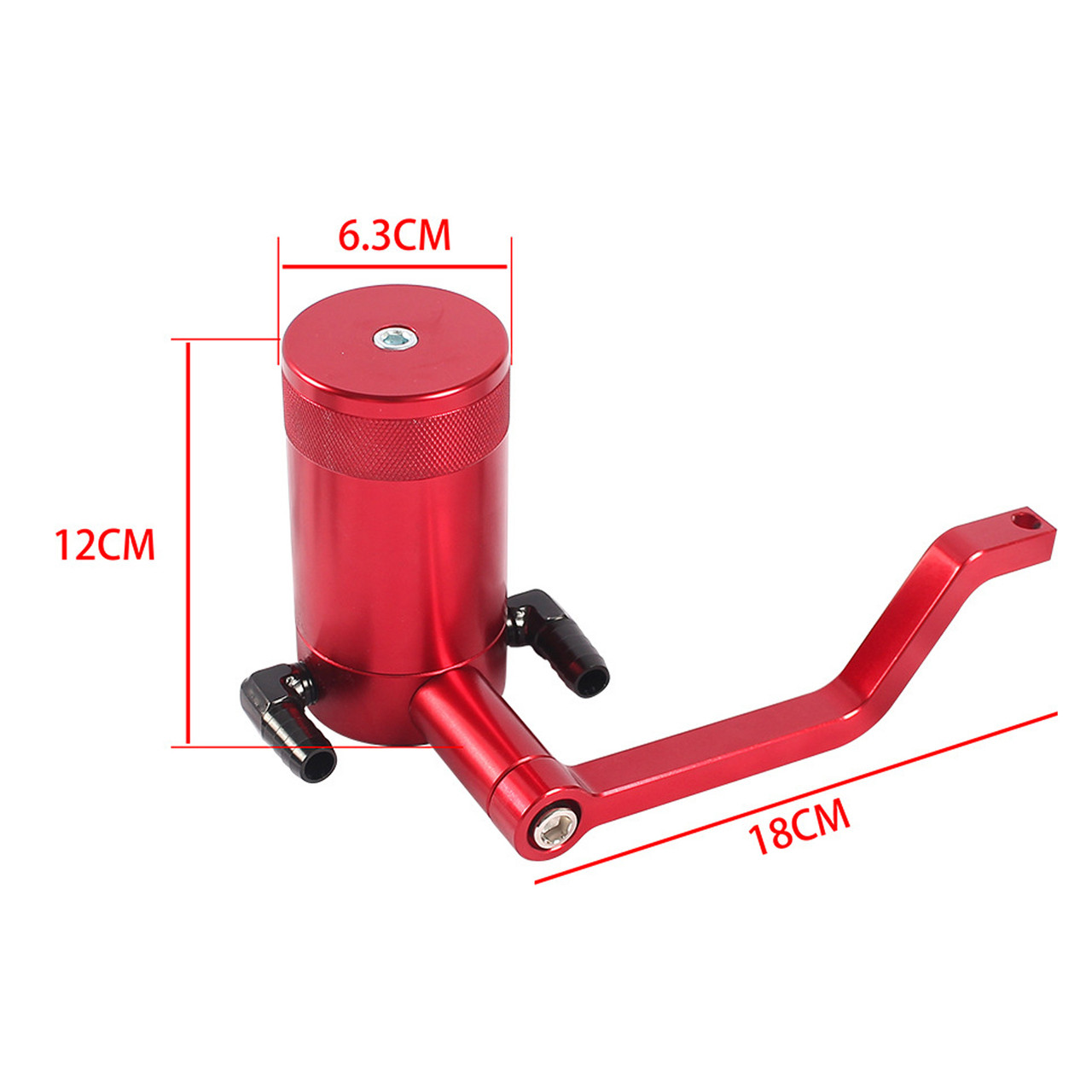 2011-2021 Dodge Challenger 6.4 Catch Can Air Oil Separator Red OCC-1056 Generic