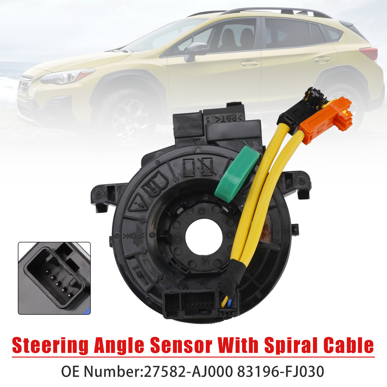2012-2021 Subaru Crosstrek Forester Impreza Steering Angle Sensor With Spiral Cable 83196-FJ030 Generic