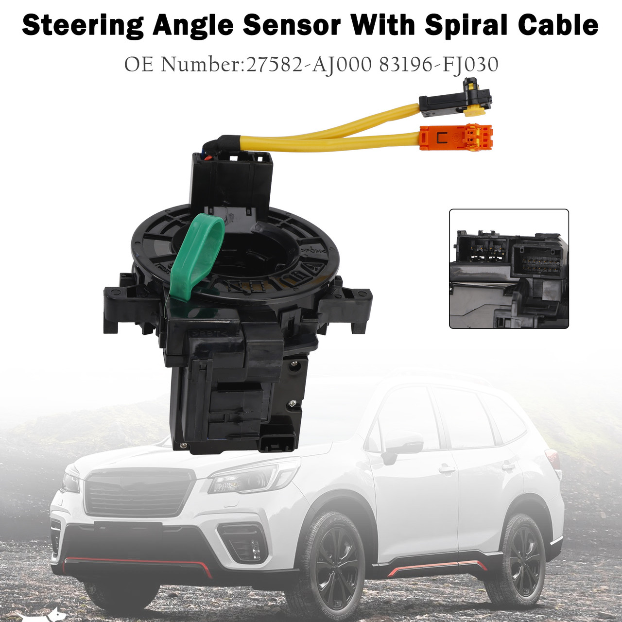 2012-2021 Subaru Crosstrek Forester Impreza Steering Angle Sensor With Spiral Cable 83196-FJ030 Generic