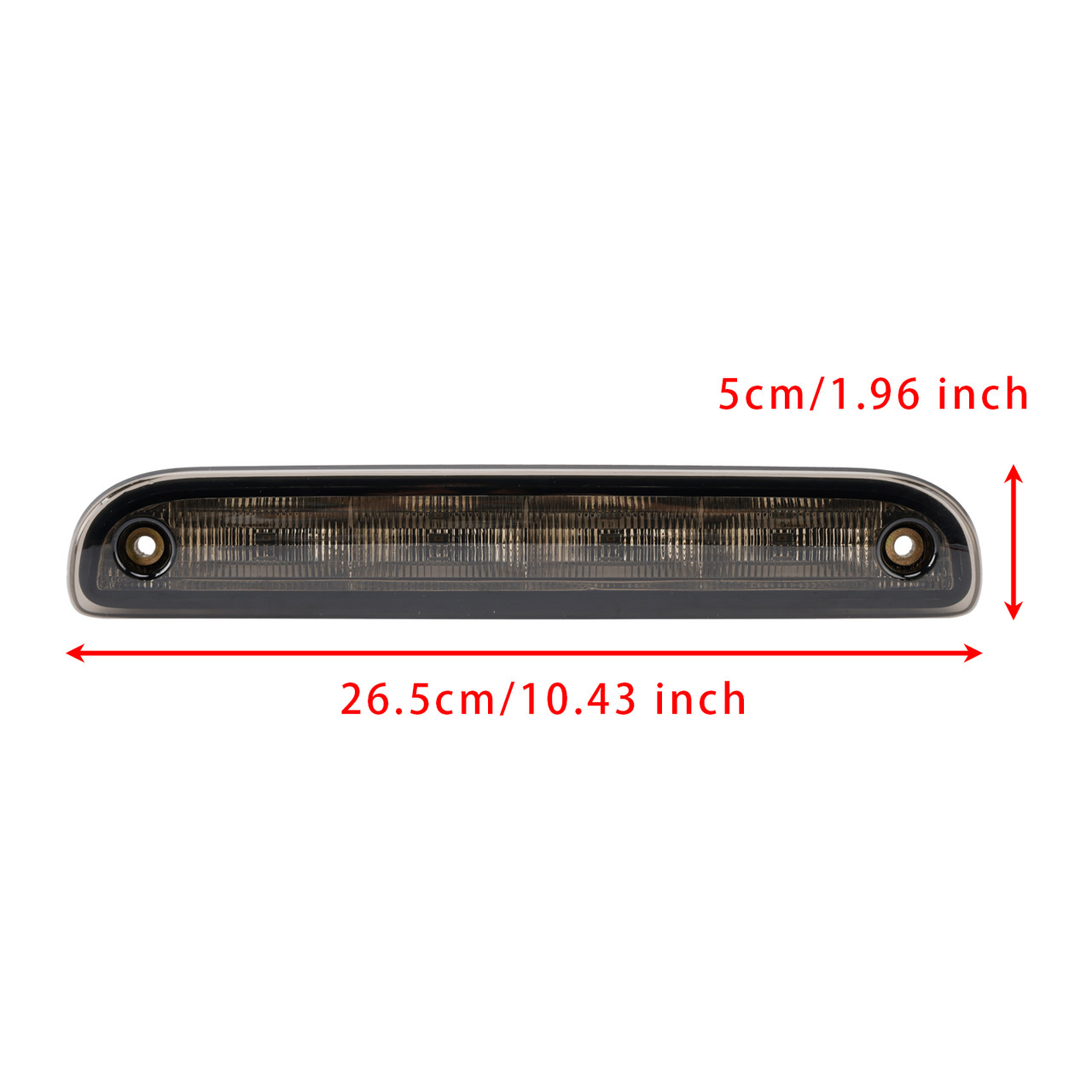 2007-2023 FIAT DUCATO Rear Stop Black Brake Light Lamp 1340670080 Generic