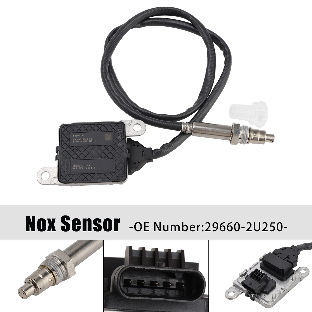 2019-2022 KIA Sportage IV MK4 2.0L CRDi Nitrogen Oxide Nox Sensor 29660-2U250 Generic